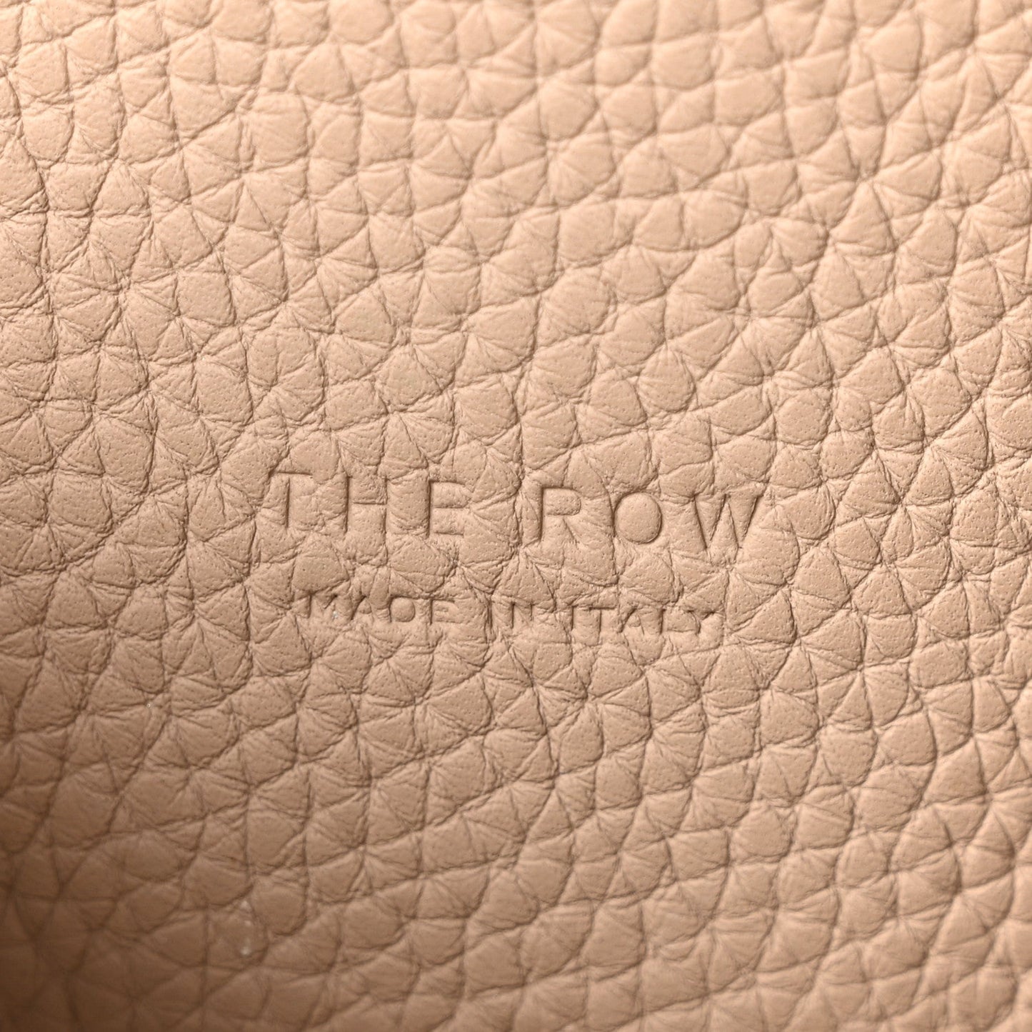 Matte Grained Calfskin Soft Margaux 15 Dark Taupe