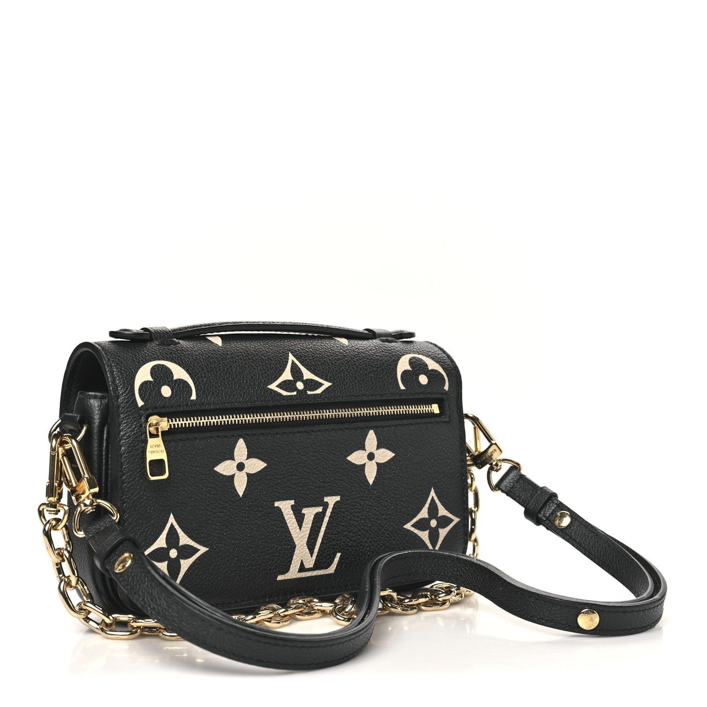 Empreinte Monogram Giant Pochette Metis East West Black Beige