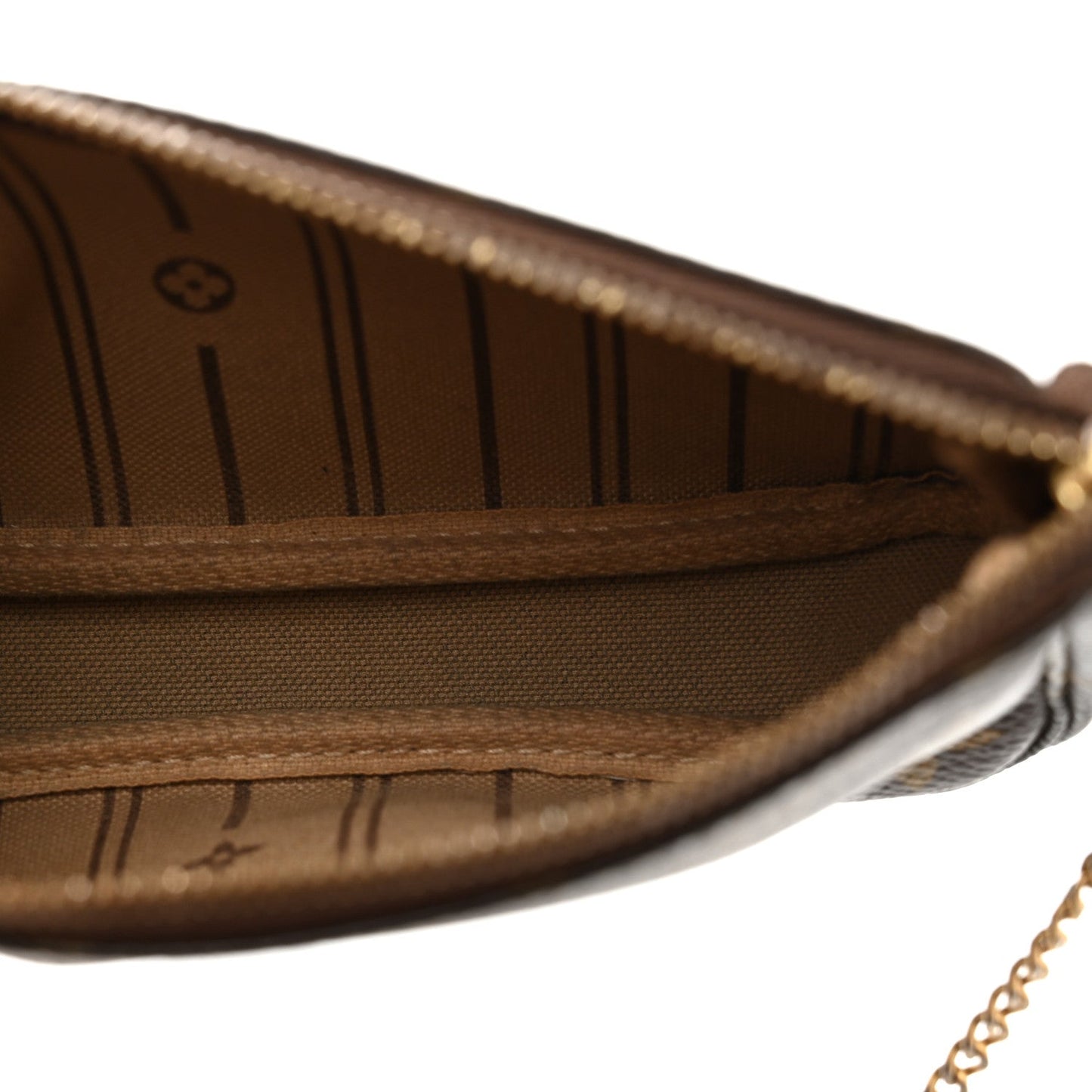 Monogram Complice Trunks and Bags Mini Pochette Accessories Beige