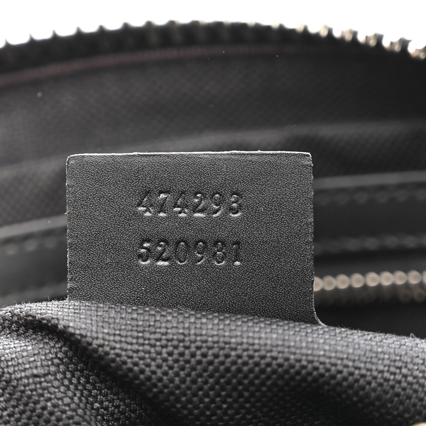 Soft GG Supreme Monogram Web Belt Bag Black Grey