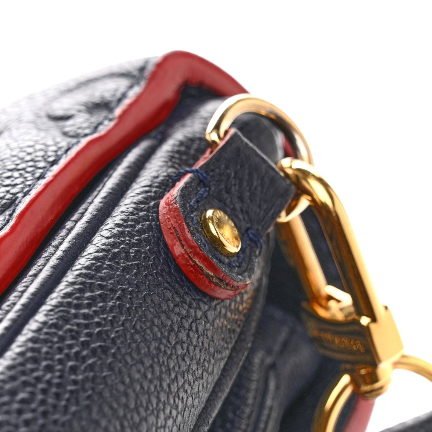 Empreinte Pochette Metis Marine Rouge