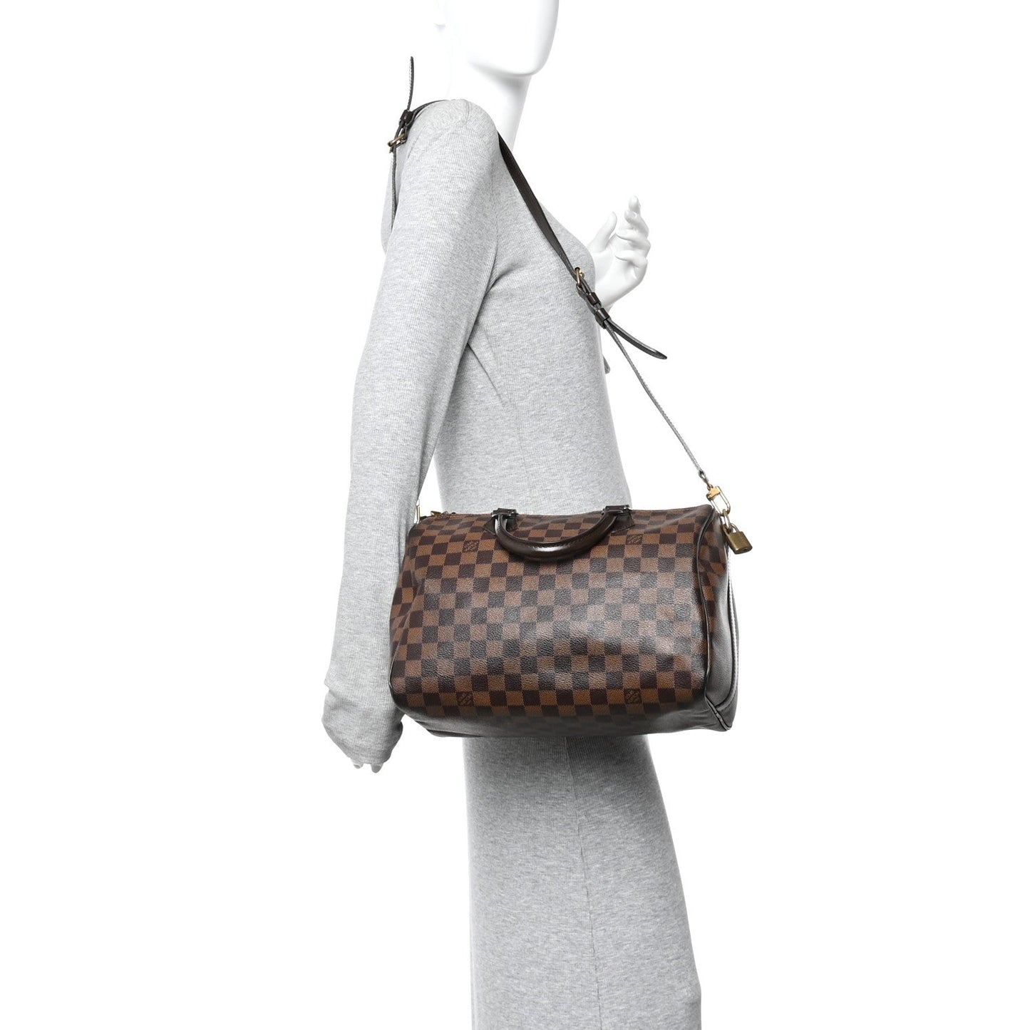 Damier Ebene Speedy Bandouliere 30