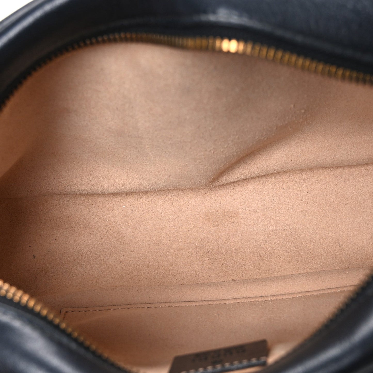 Calfskin Matelasse Small GG Marmont Chain Shoulder Bag Black