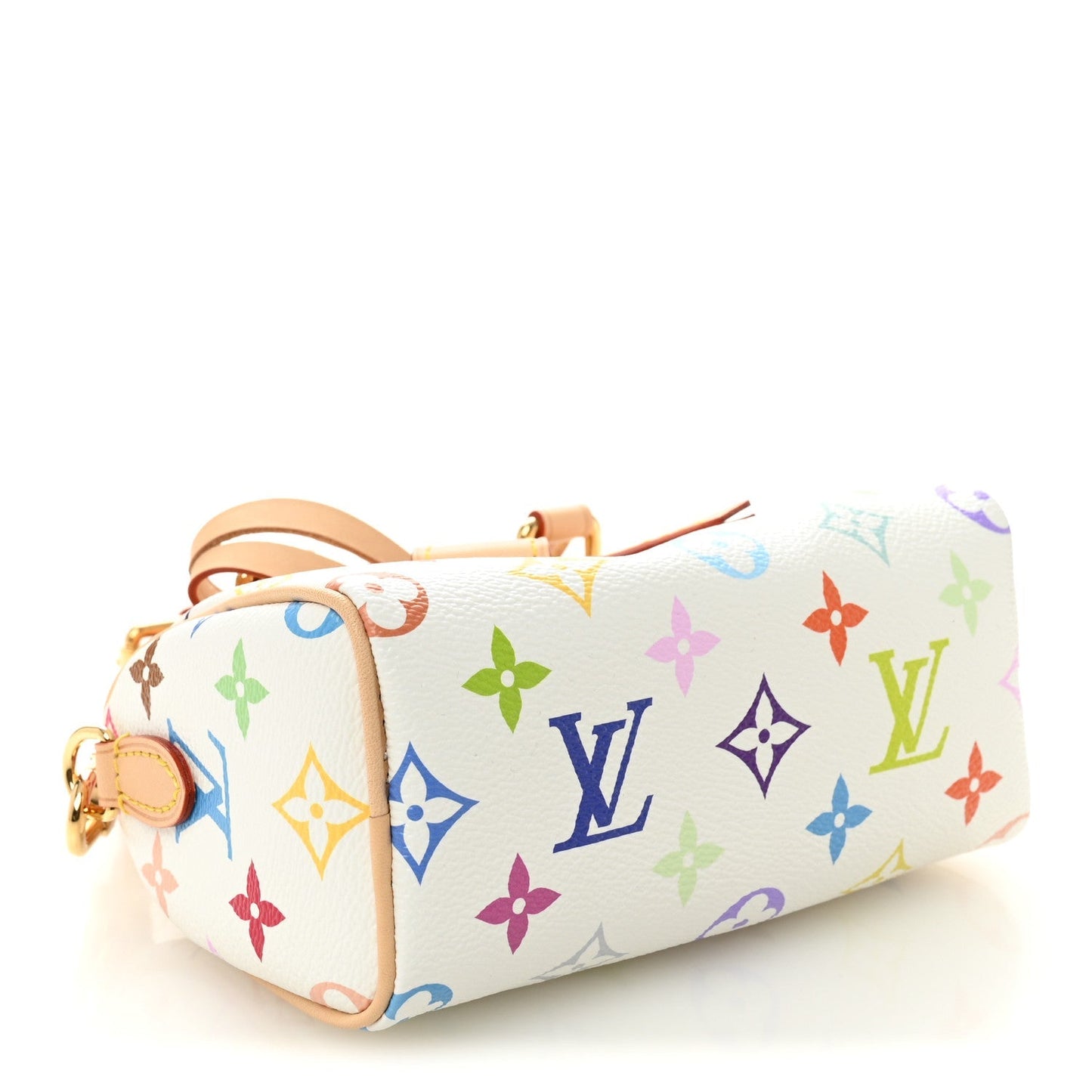 LV X TM Monogram Multicolor Nano Speedy White