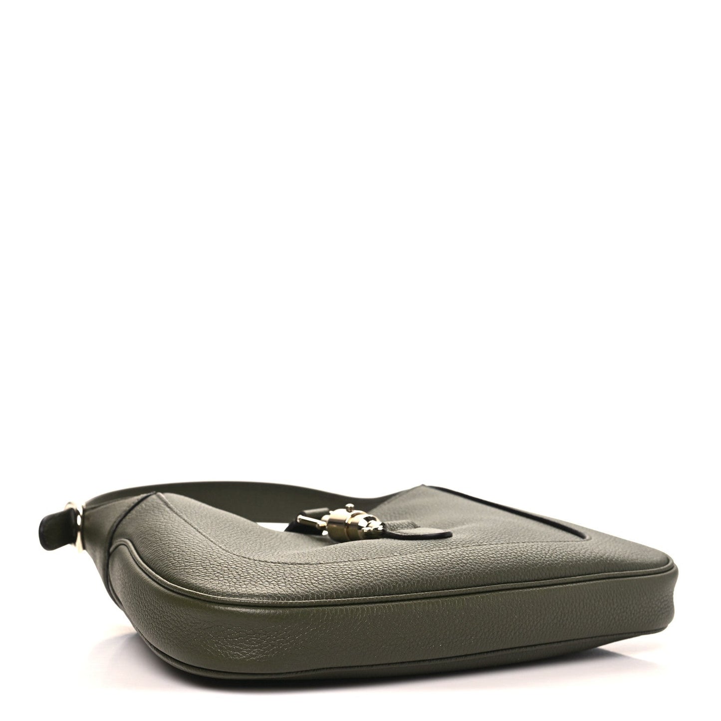 Grand Prix Calfskin Medium Jackie 1961 Hobo Dark Green