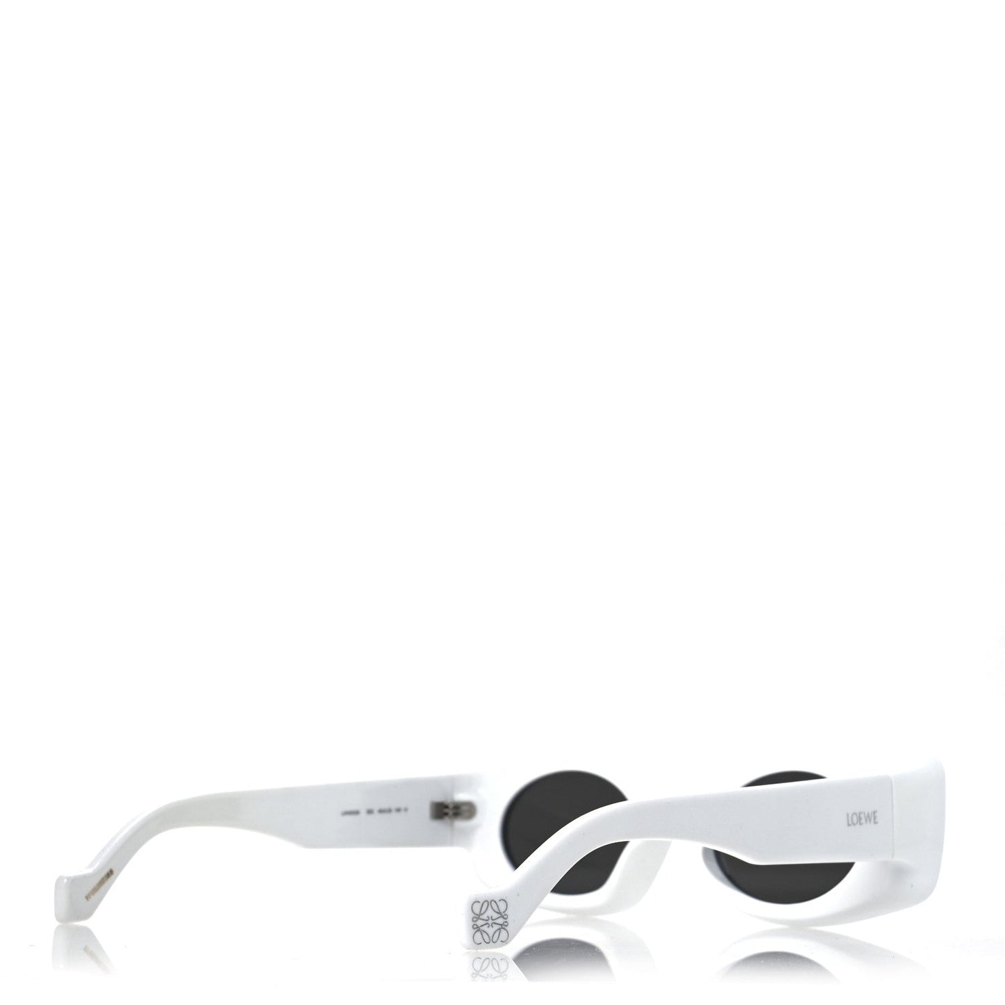 Acetate Sunglasses LW40033I Silver White