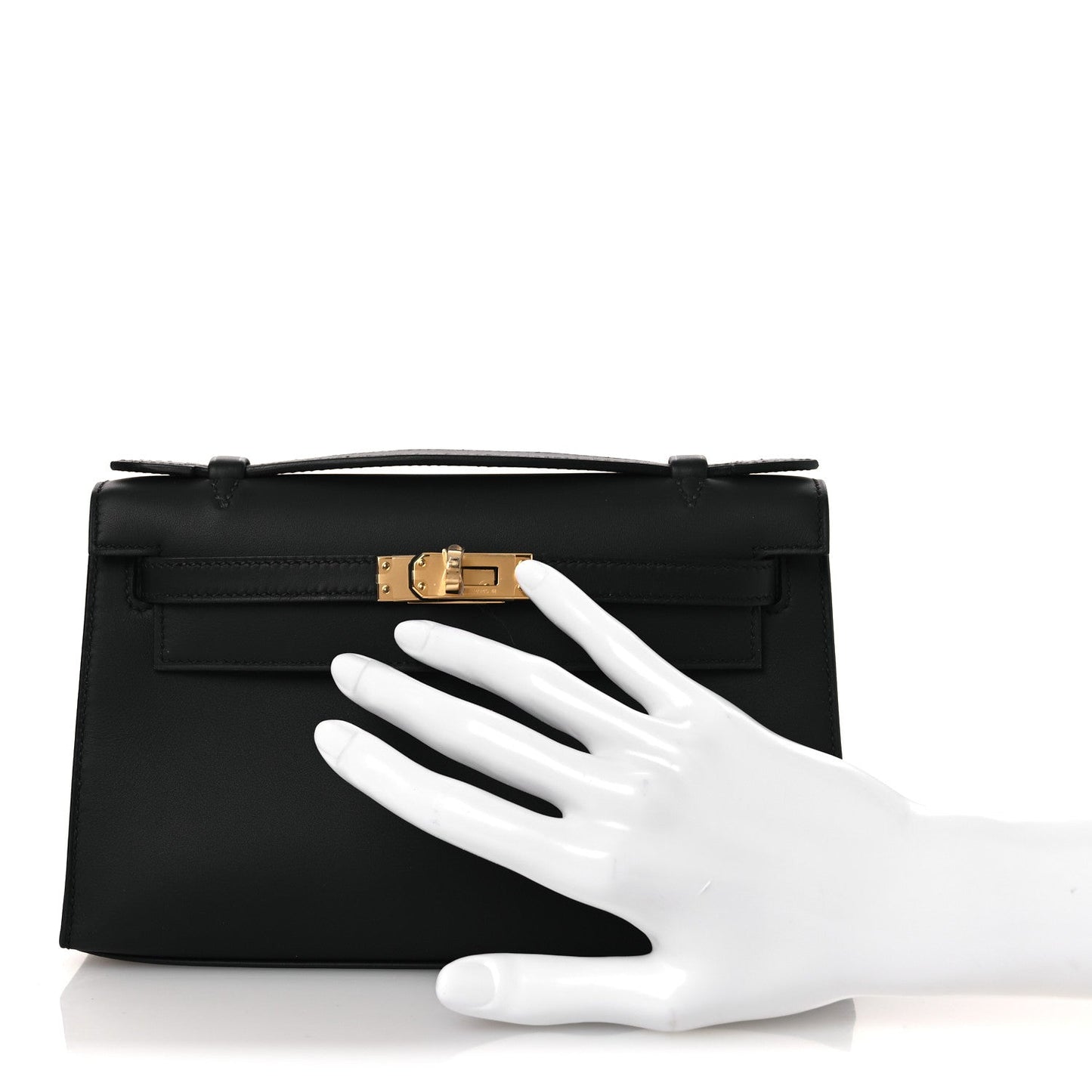 Swift Kelly Pochette Clutch Black
