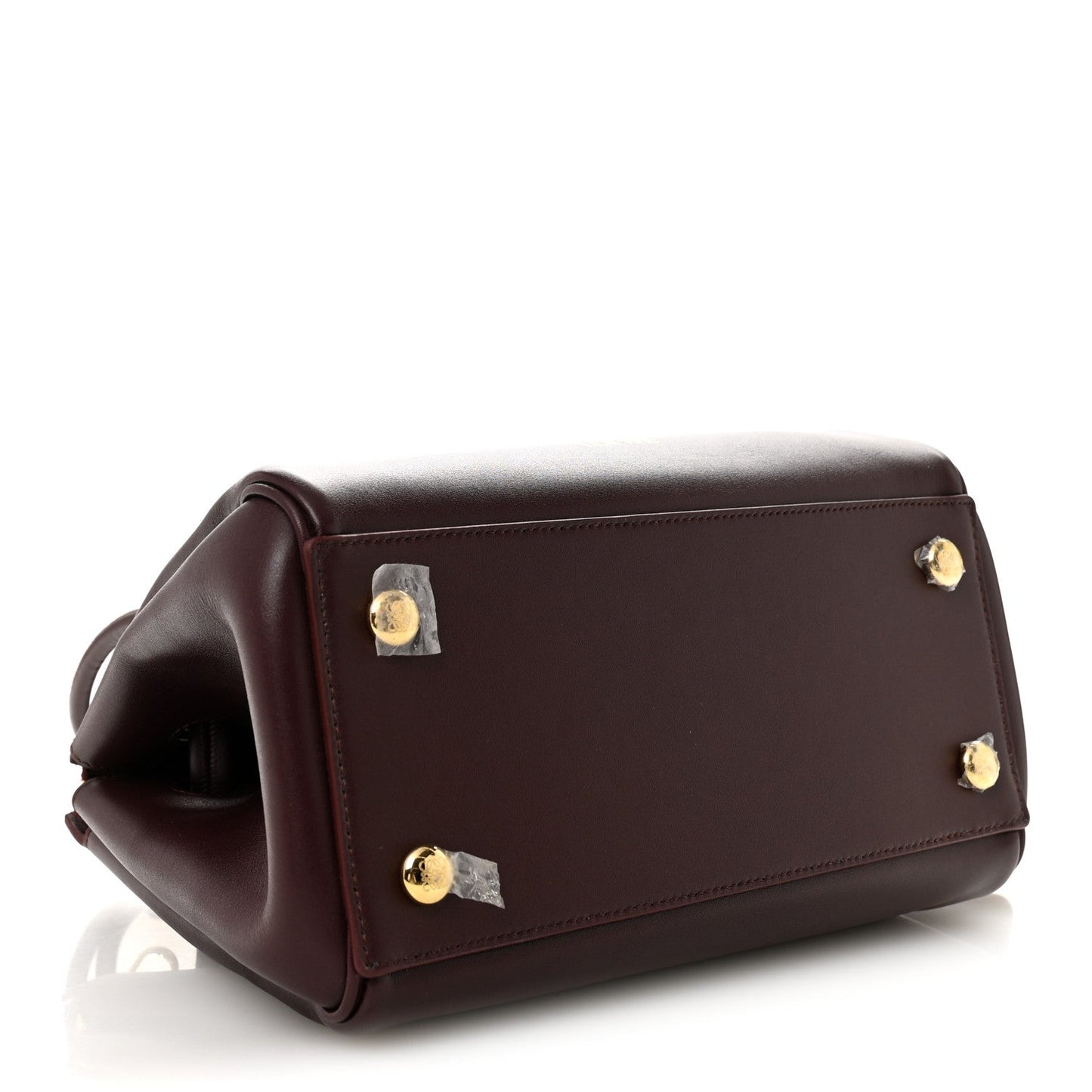 Supple Calfskin Small Madrid Bag Dark Burgundy