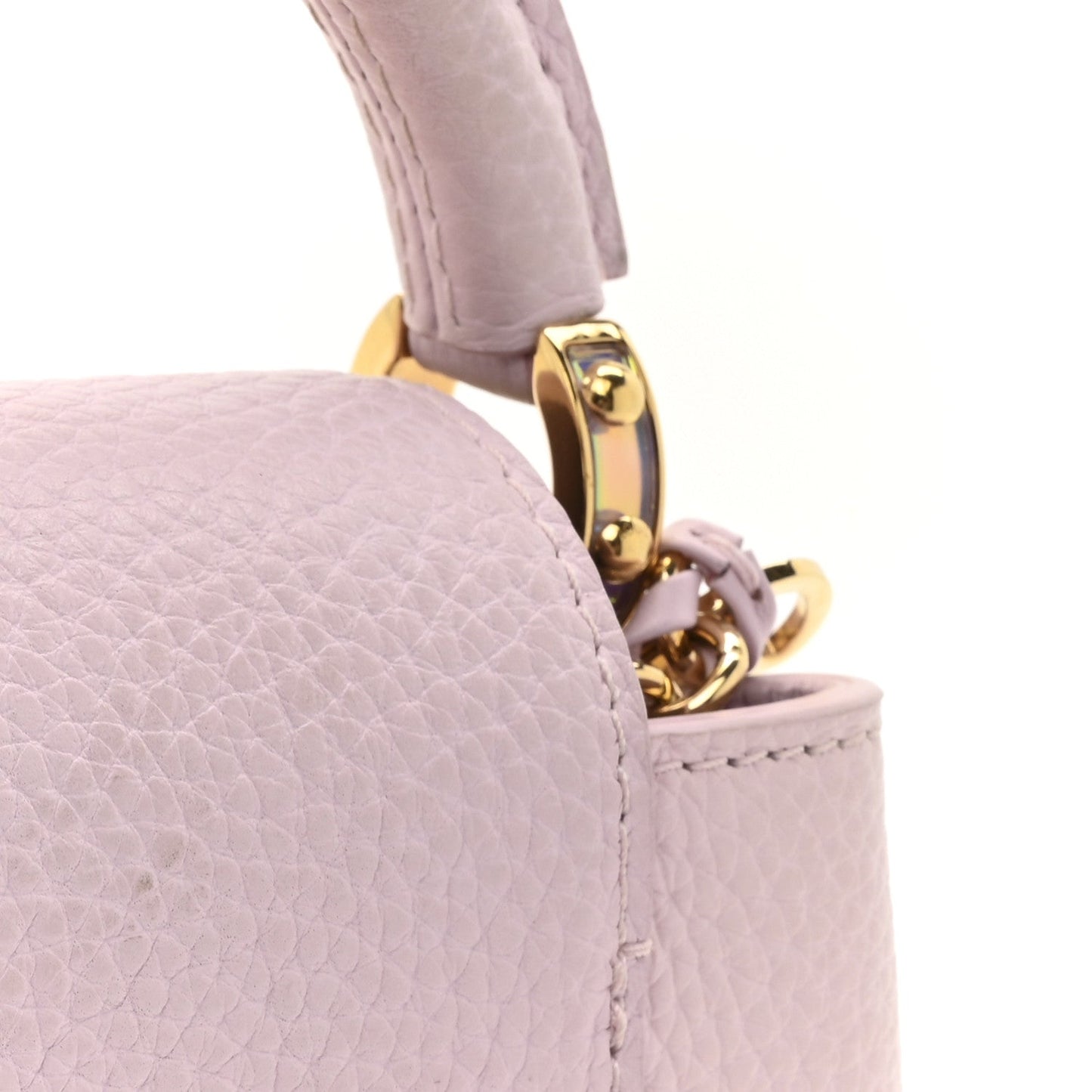 Taurillon LV Ski Capucines Mini Pearly Lilac