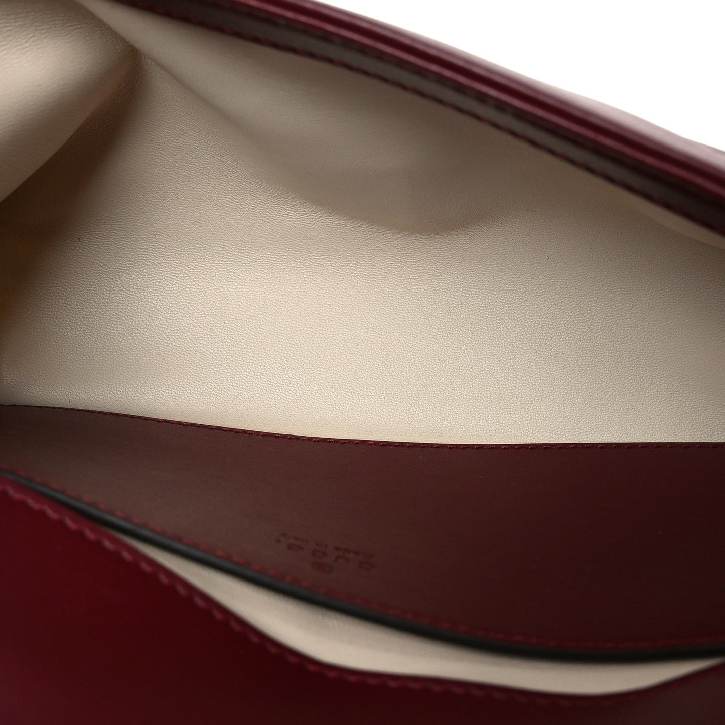 Calfskin Matelasse Mini GG Marmont Shoulder Bag Rosso Ancora