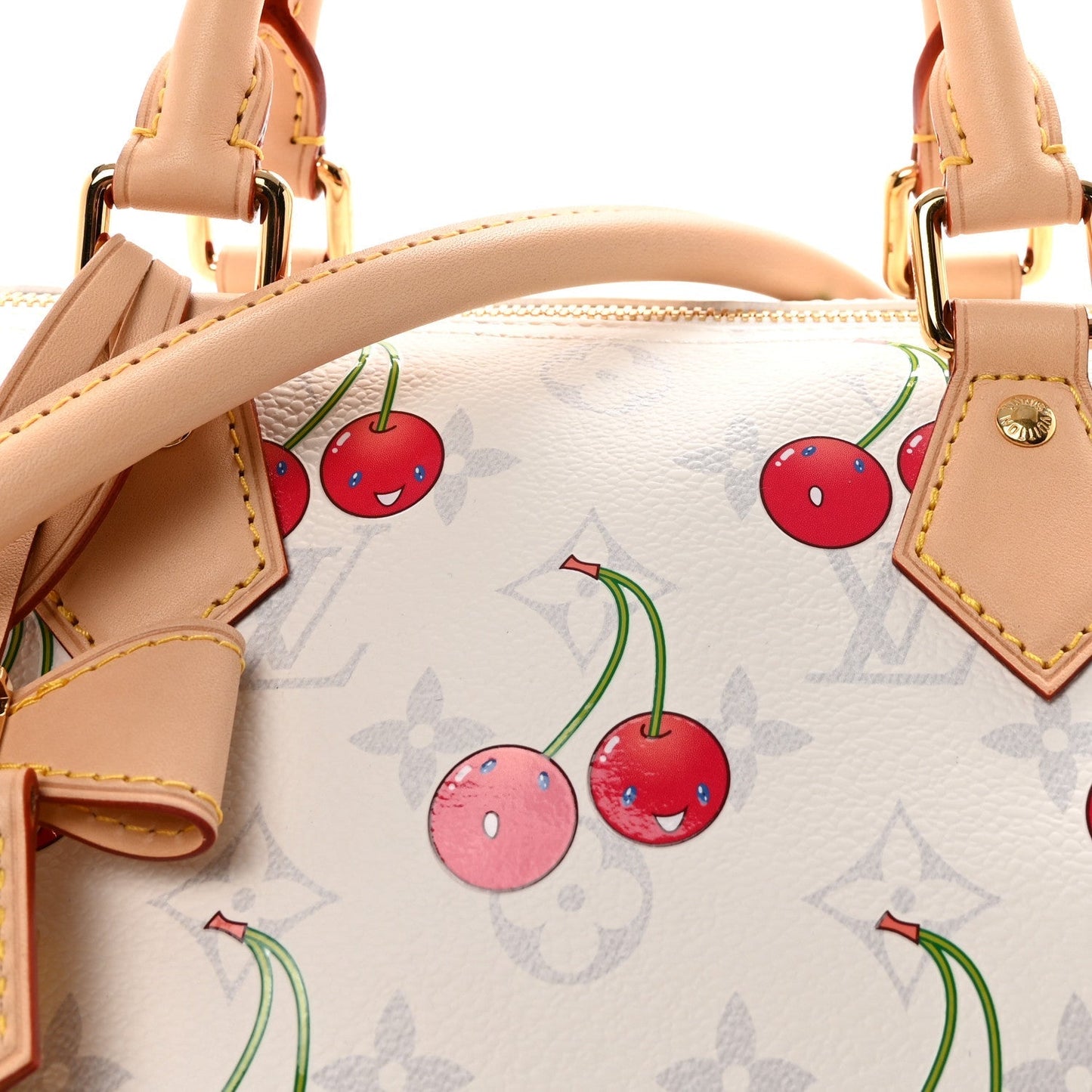 LV X TM Monogram Cerises Speedy Soft Bandouliere 30