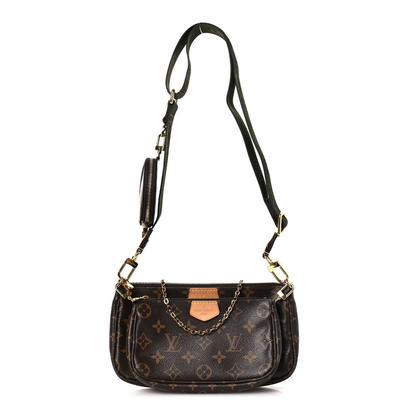 Monogram Multi Pochette Accessories Kaki