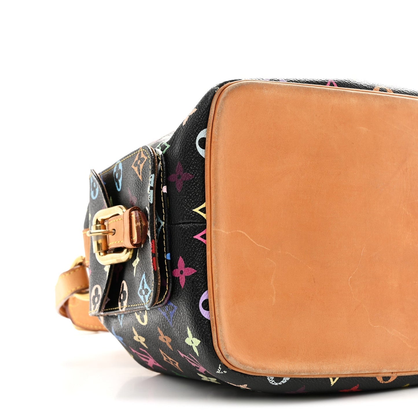 Monogram Multicolor Petit Noe Black