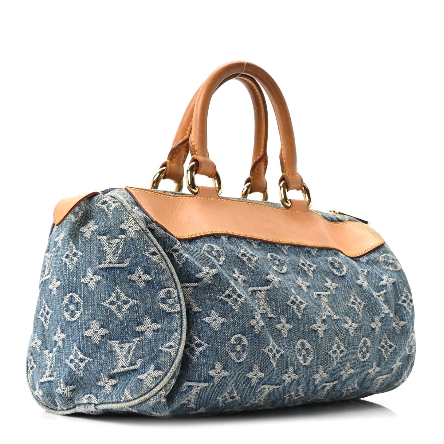 Monogram Denim Neo Speedy Blue