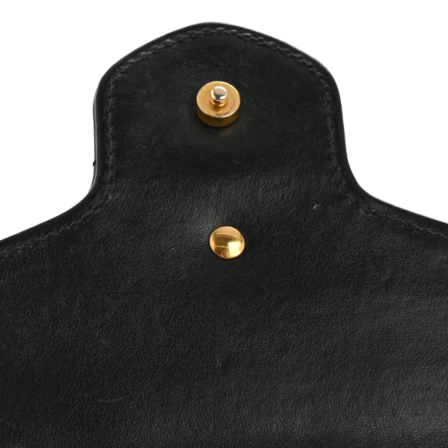 Calfskin Matelasse GG Marmont Chain Wallet Black