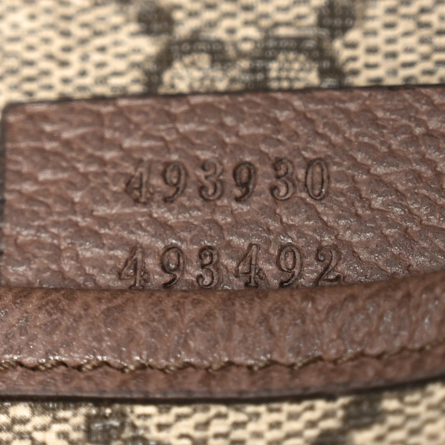 GG Supreme Monogram Neo Vintage Web Belt Bag Brown