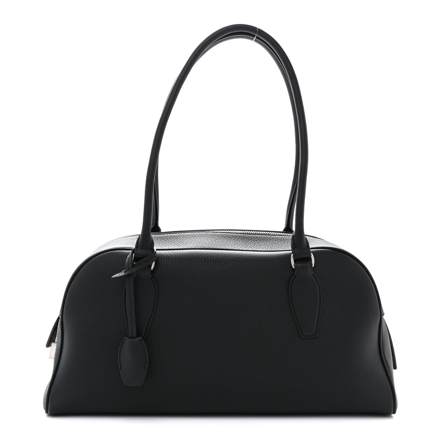 Grained Calfskin EW India Black