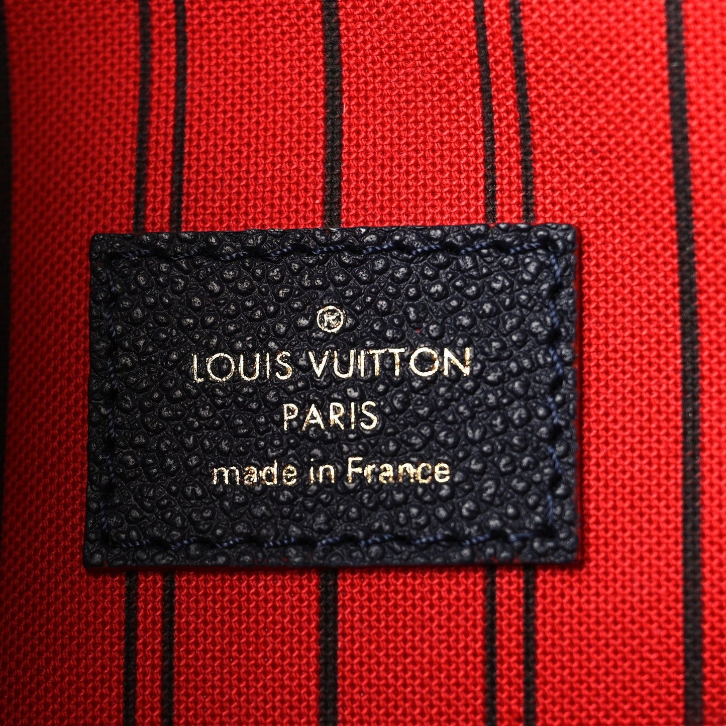 Empreinte Pochette Metis Marine Rouge