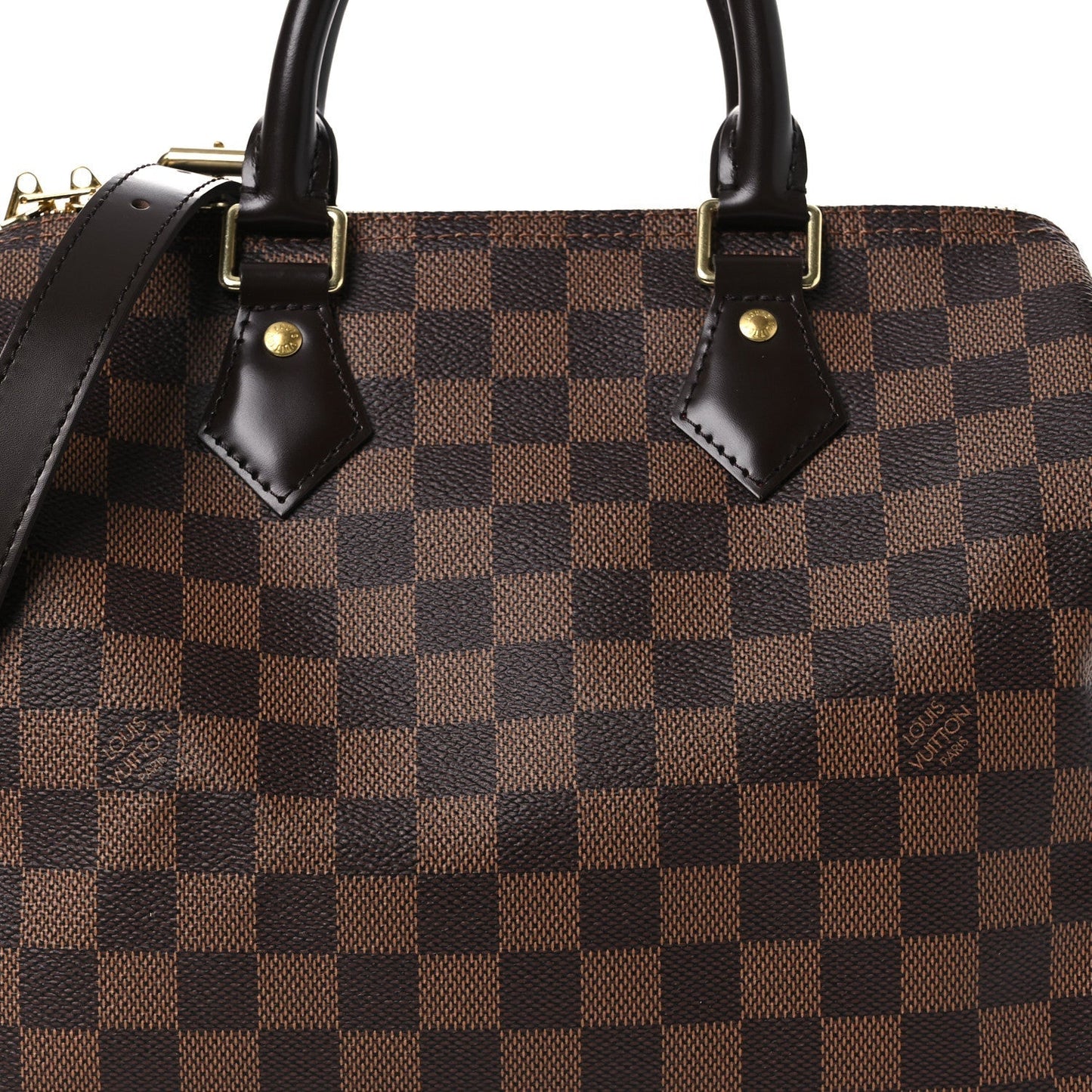 Damier Ebene Speedy Bandouliere 25