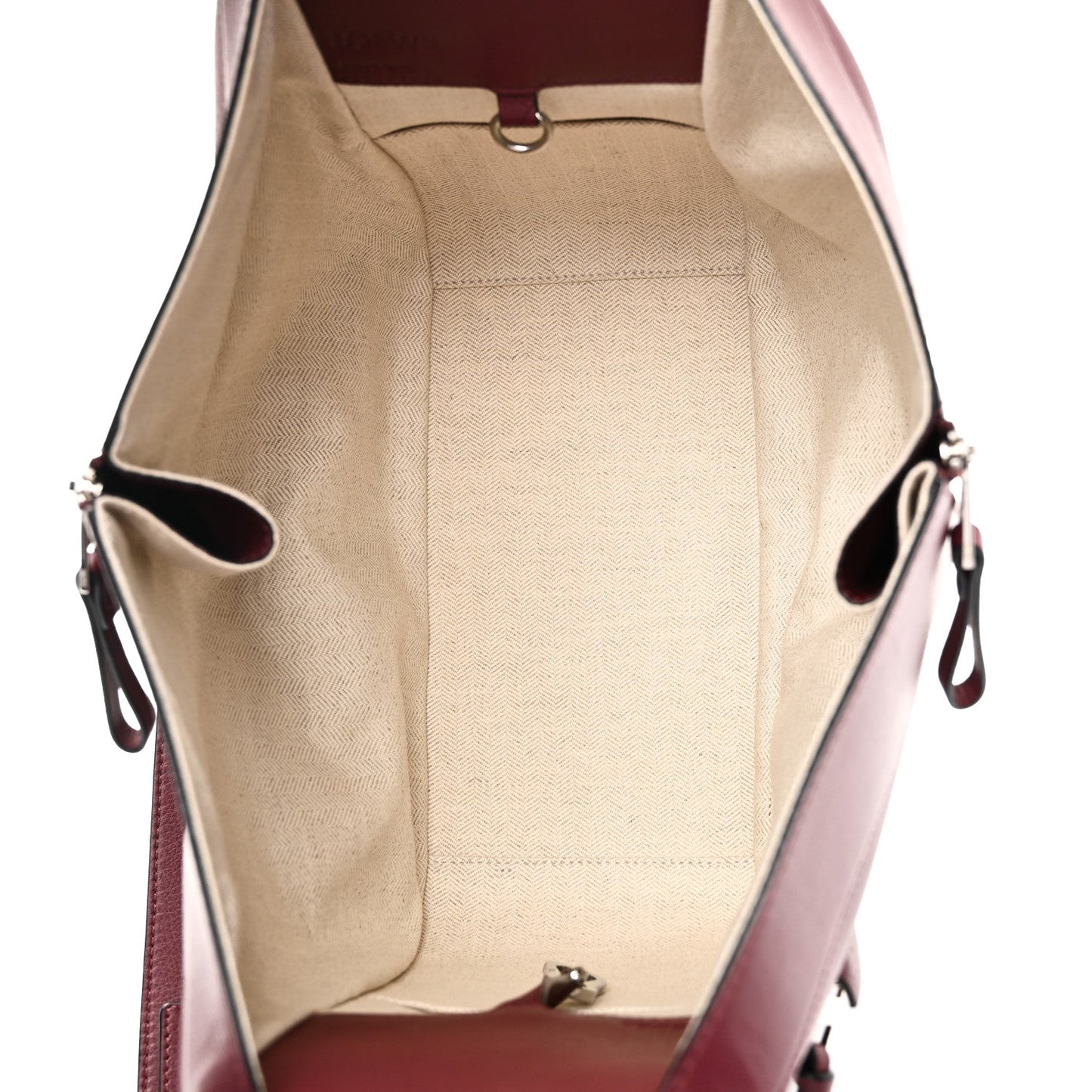 Calfskin Small Hammock Shoulder Bag Dark Red