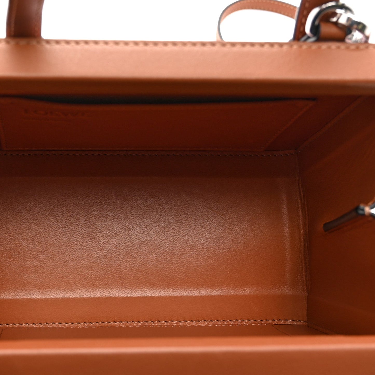 Calfskin Small Postal Bag Pastel Pink Tan