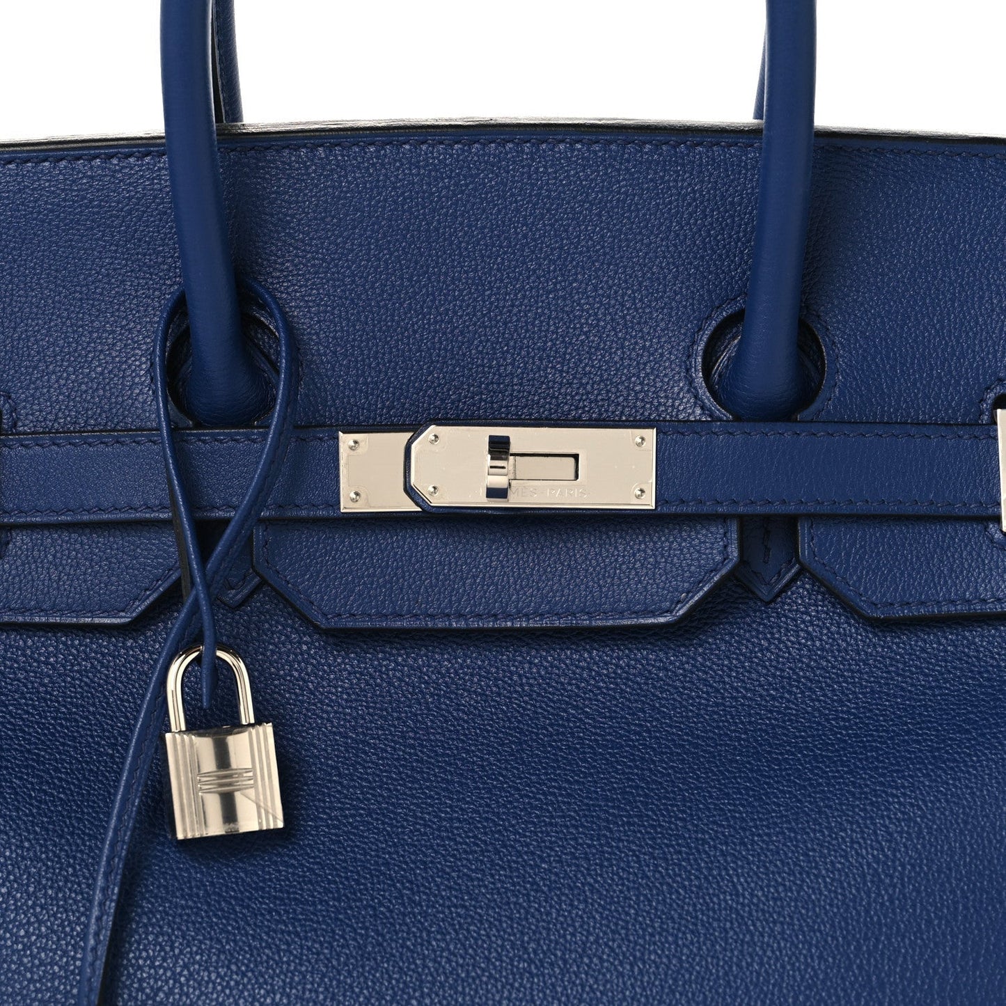 Taurillon Novillo Sea Surf Birkin 35 Bleu Saphir