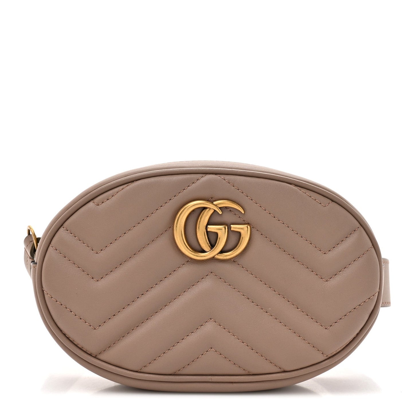 Calfskin Matelasse GG Marmont Belt Bag 75 30 Porcelain Rose