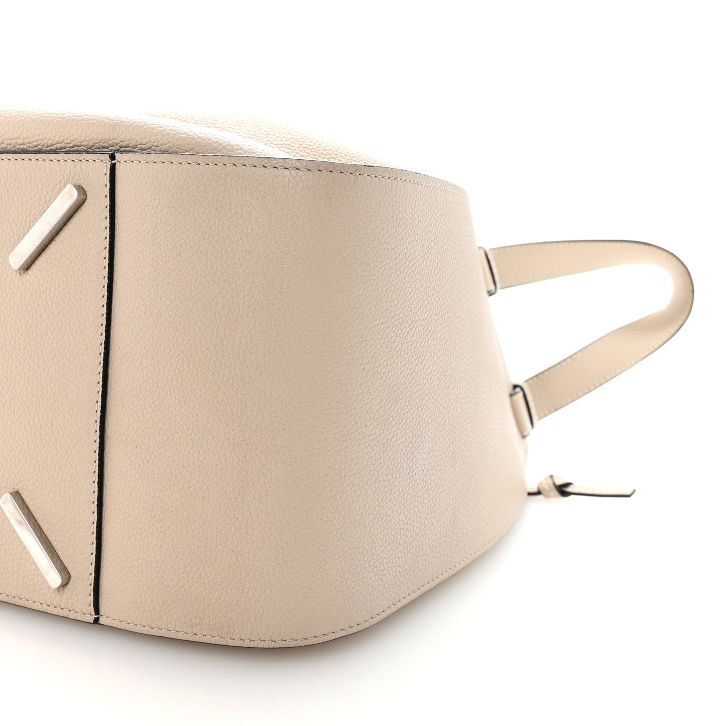 Calfskin Medium Hammock Shoulder Bag Light Oat