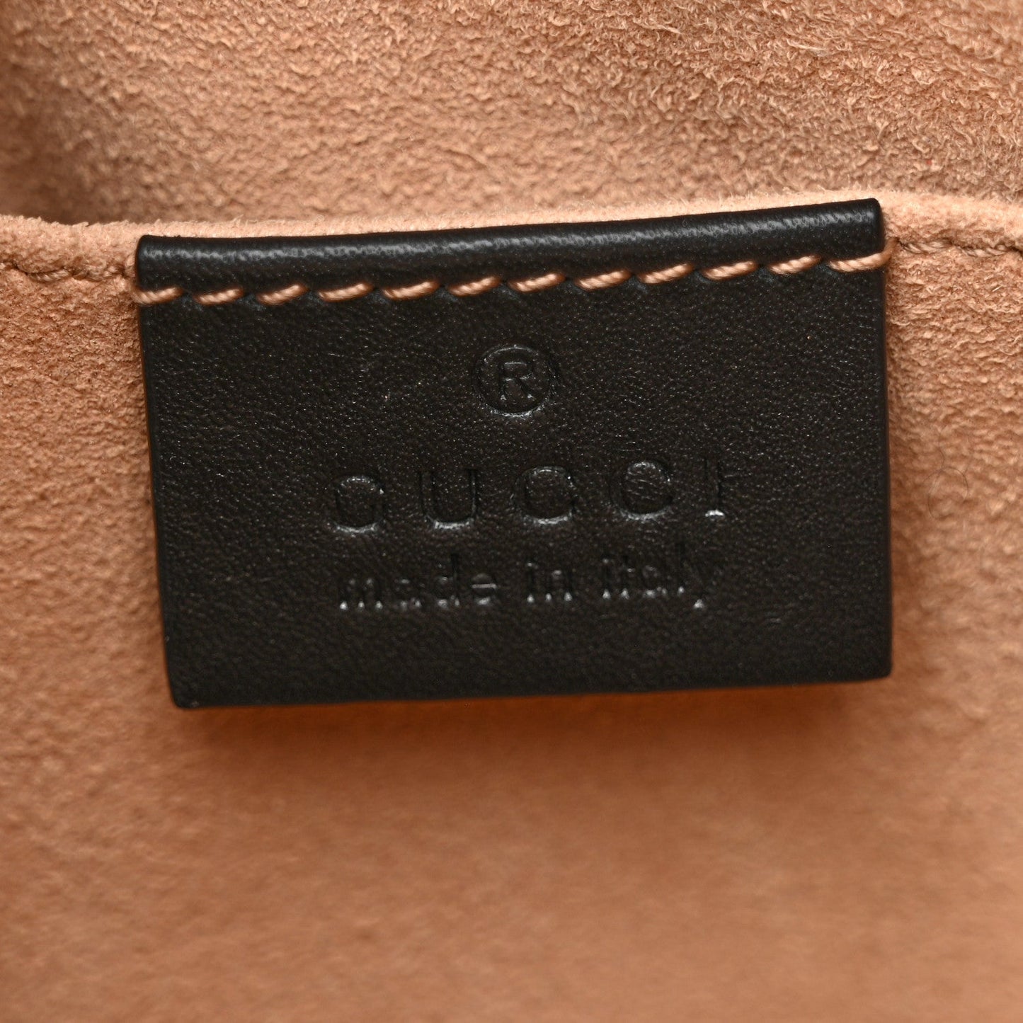 Calfskin Matelasse Sylvie Web GG Marmont Bucket Bag Black