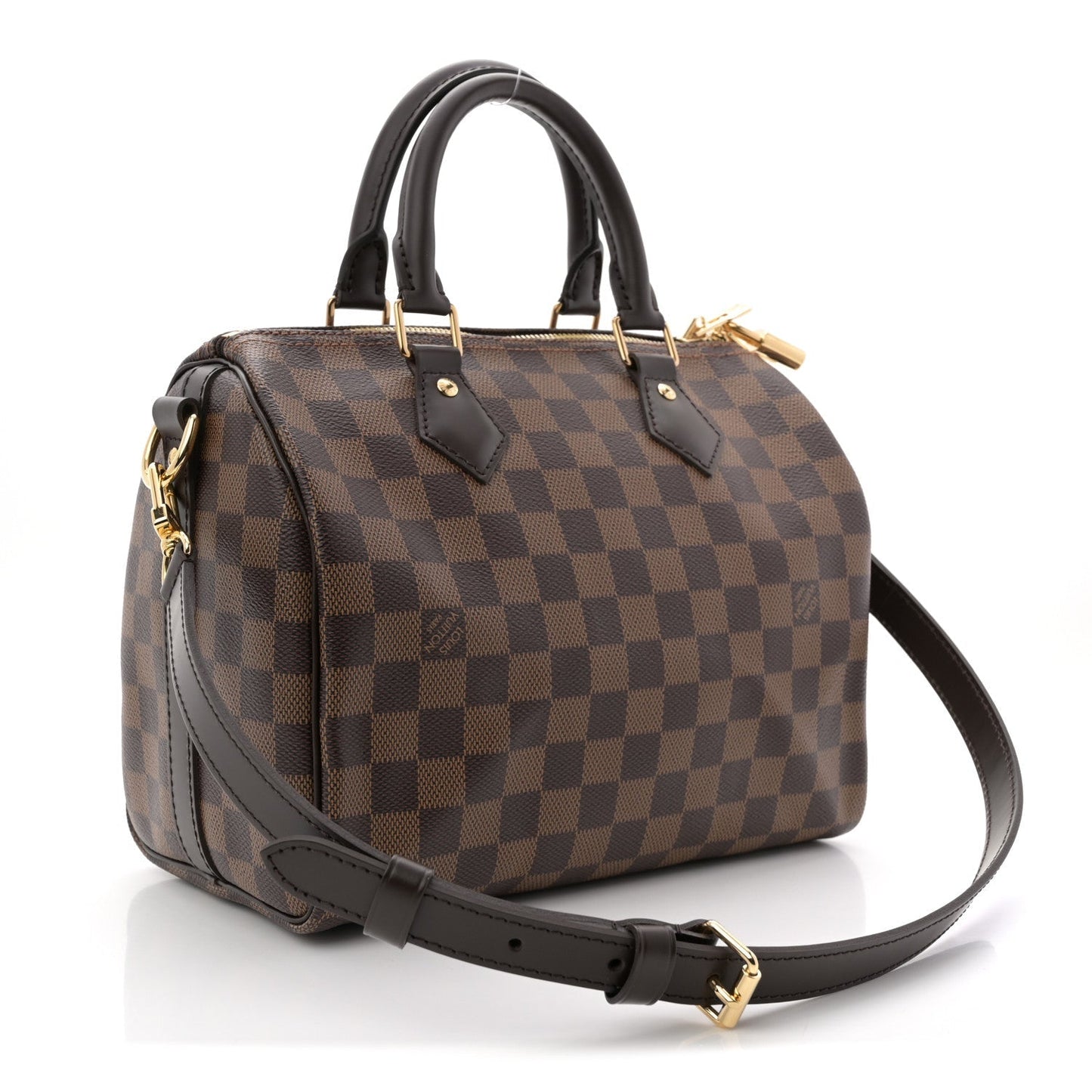 Damier Ebene Speedy Bandouliere 25