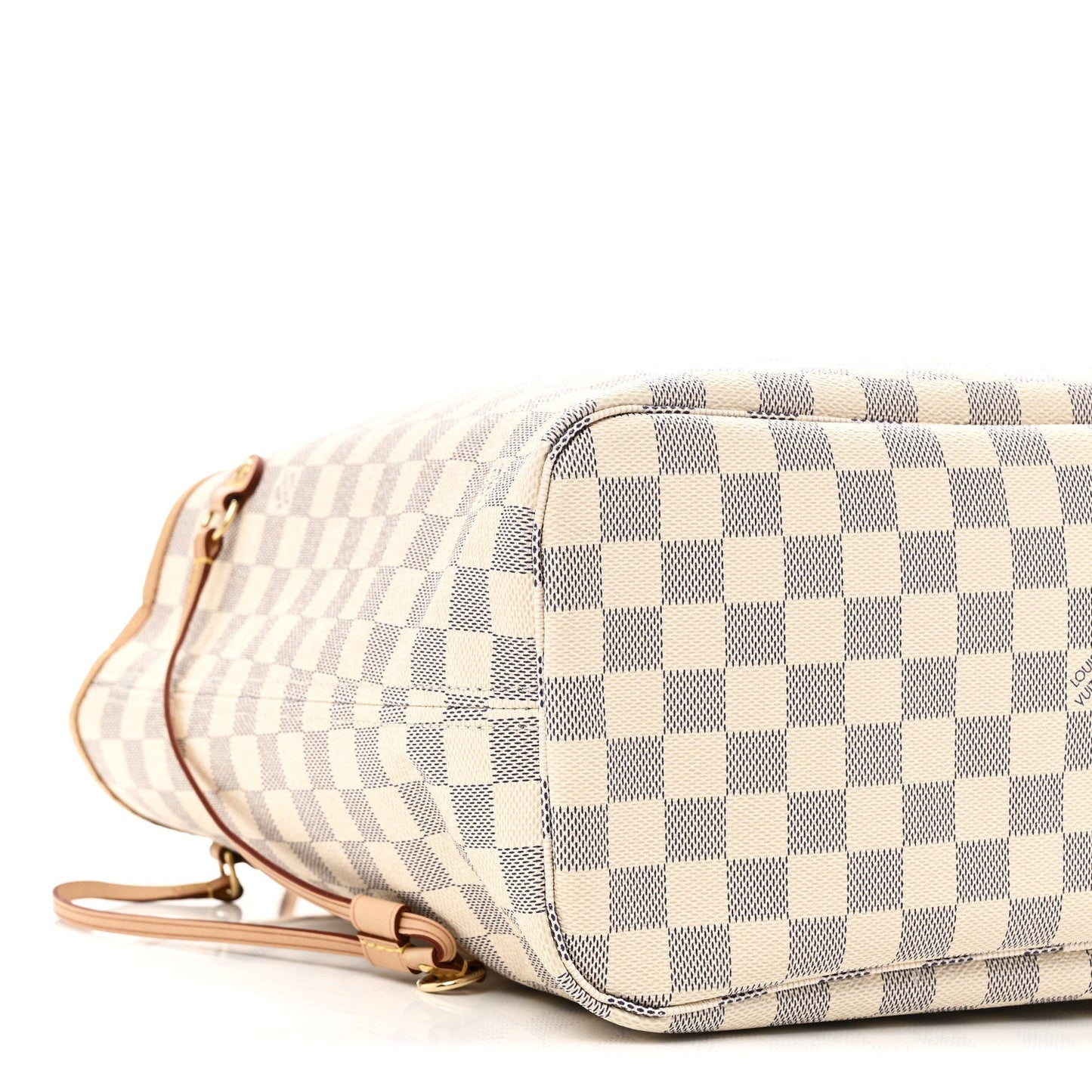 Damier Azur Neo Neverfull MM Rose Ballerine