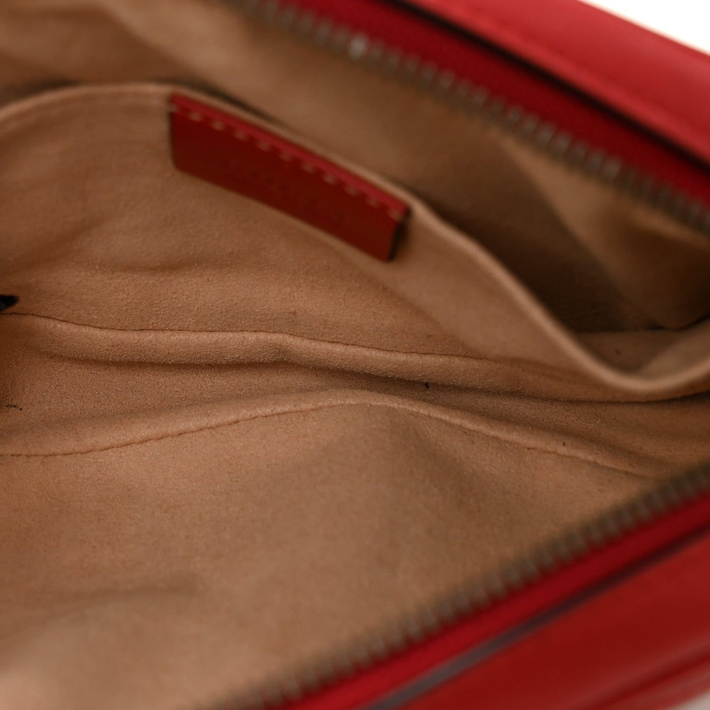 Calfskin Matelasse GG Marmont Belt Bag 85 34 Hibiscus Red