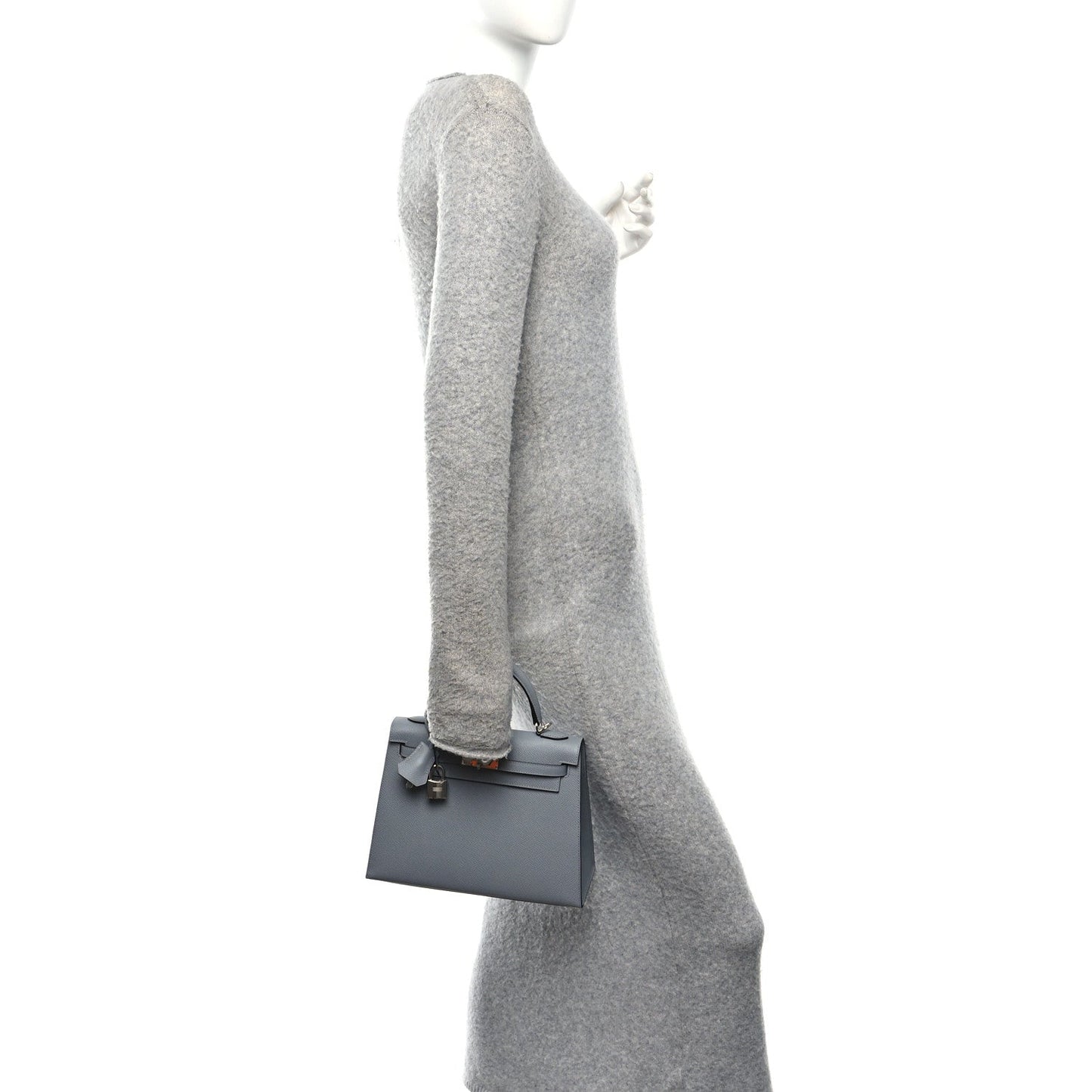 Epsom Kelly Sellier 25 Gris Pantin