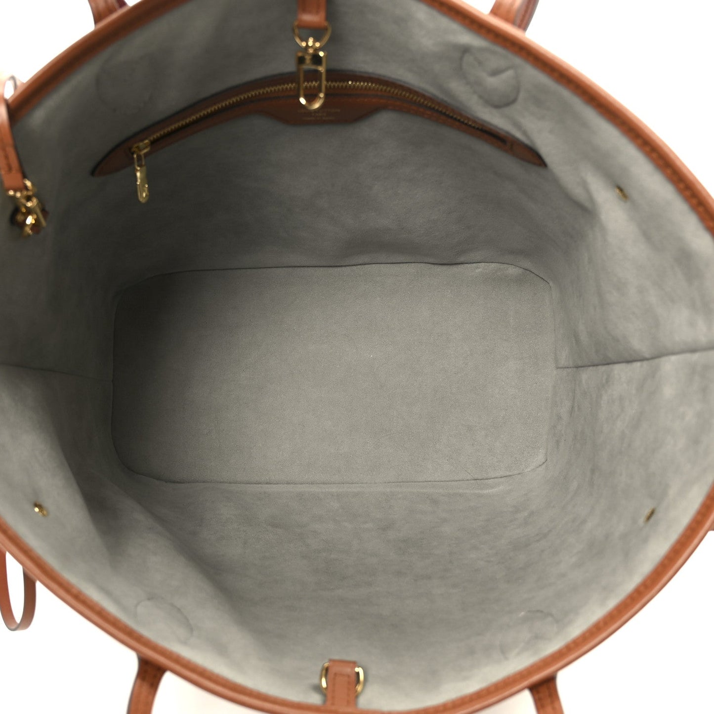 Metallic Monogram LV Garden Neverfull MM Silver