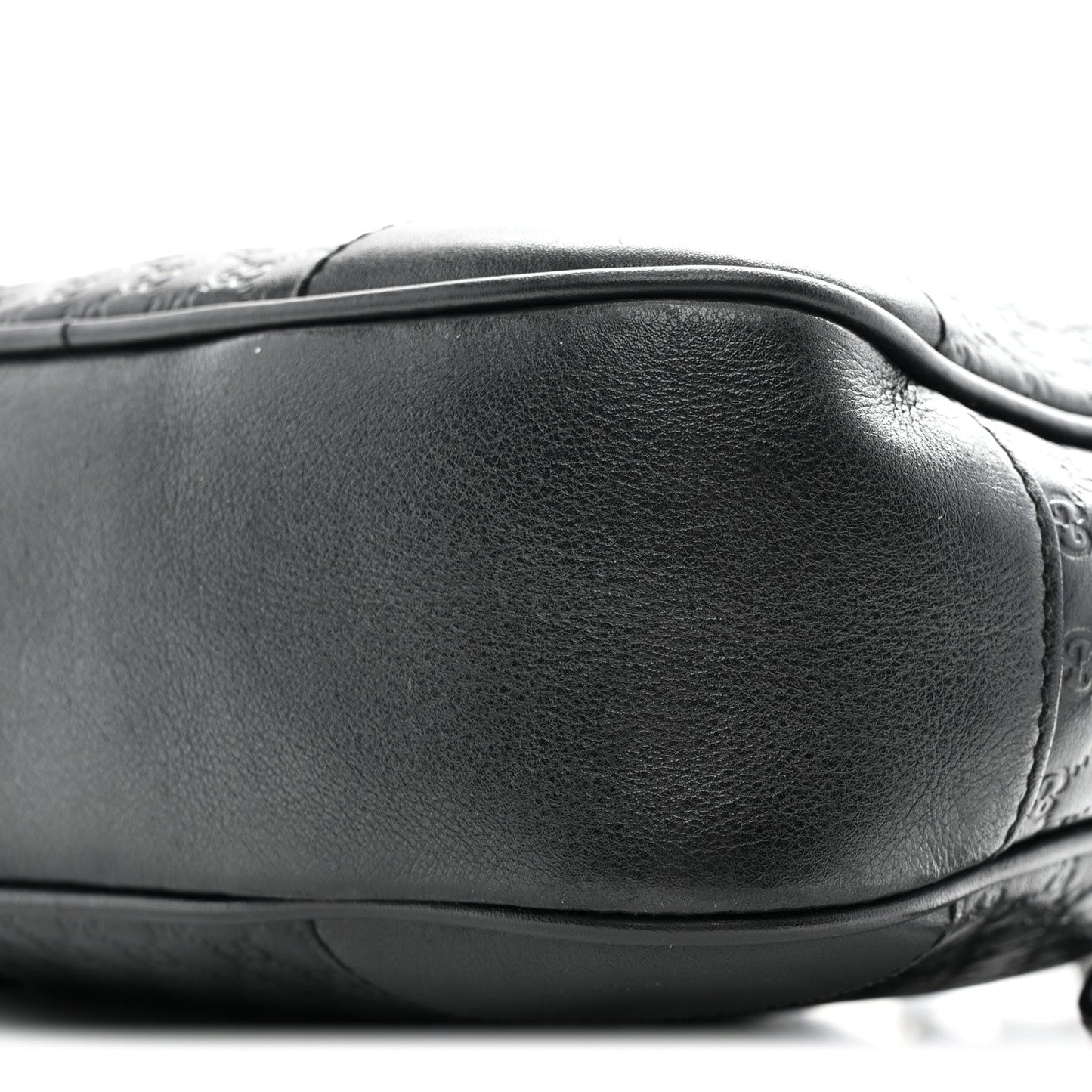 Microguccissima Mini Bree Messenger Bag Black