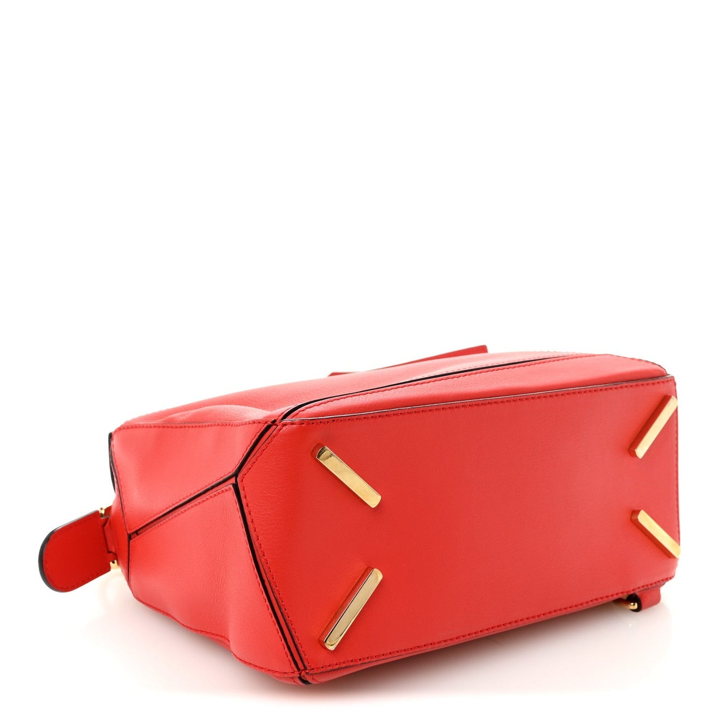 Calfskin Small Puzzle Bag Scarlet