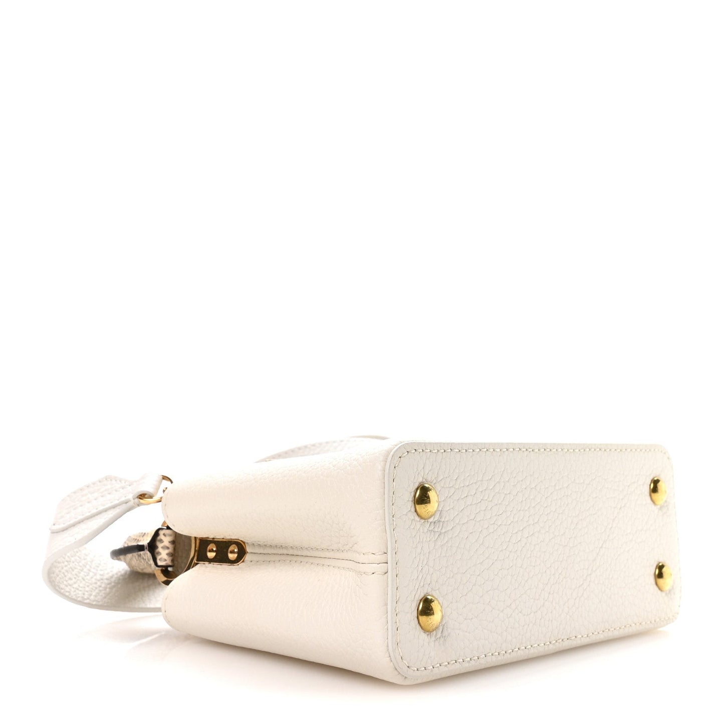 Taurillon Ayers Capucines Mini White Snow White