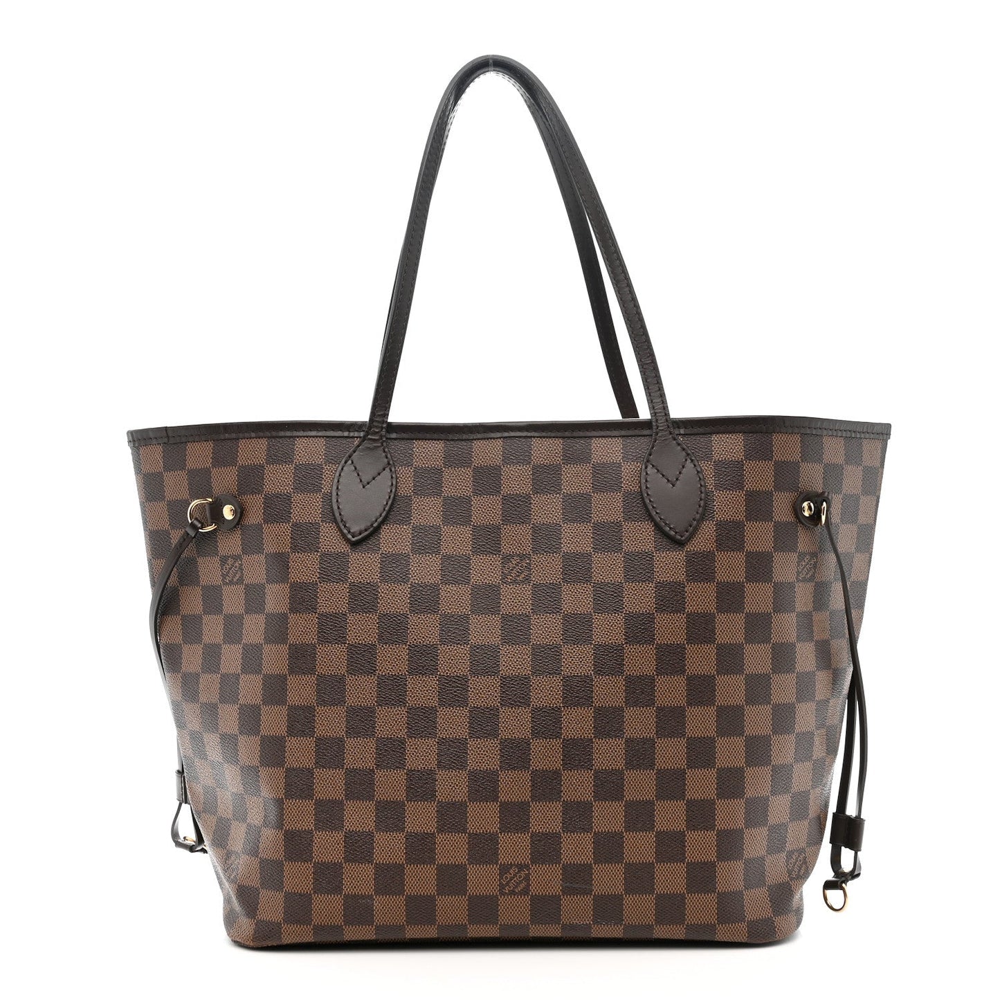Damier Ebene Neo Neverfull MM Rose Ballerine