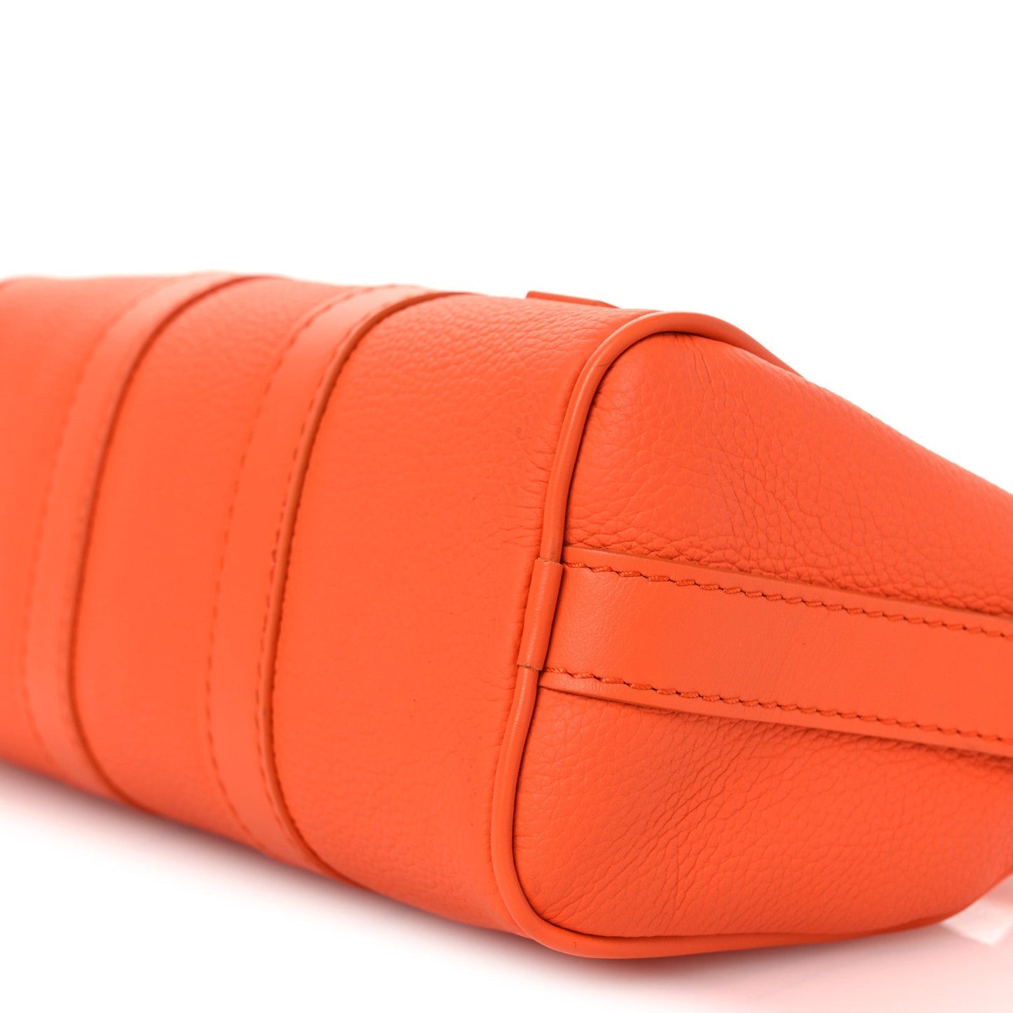 Grained Calfskin Aerogram Keepall XS Orange