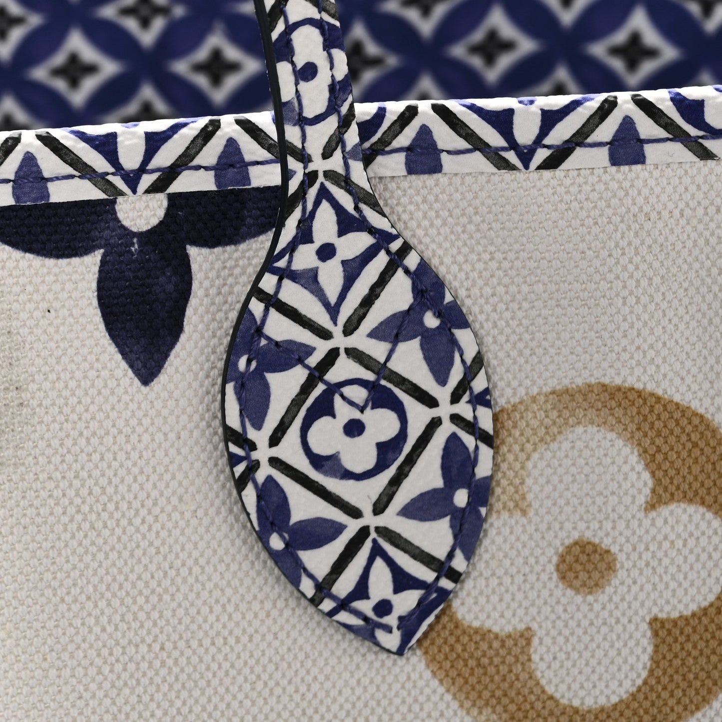 Monogram Canvas By The Pool Okinawa 2.0 Neverfull GM Blue