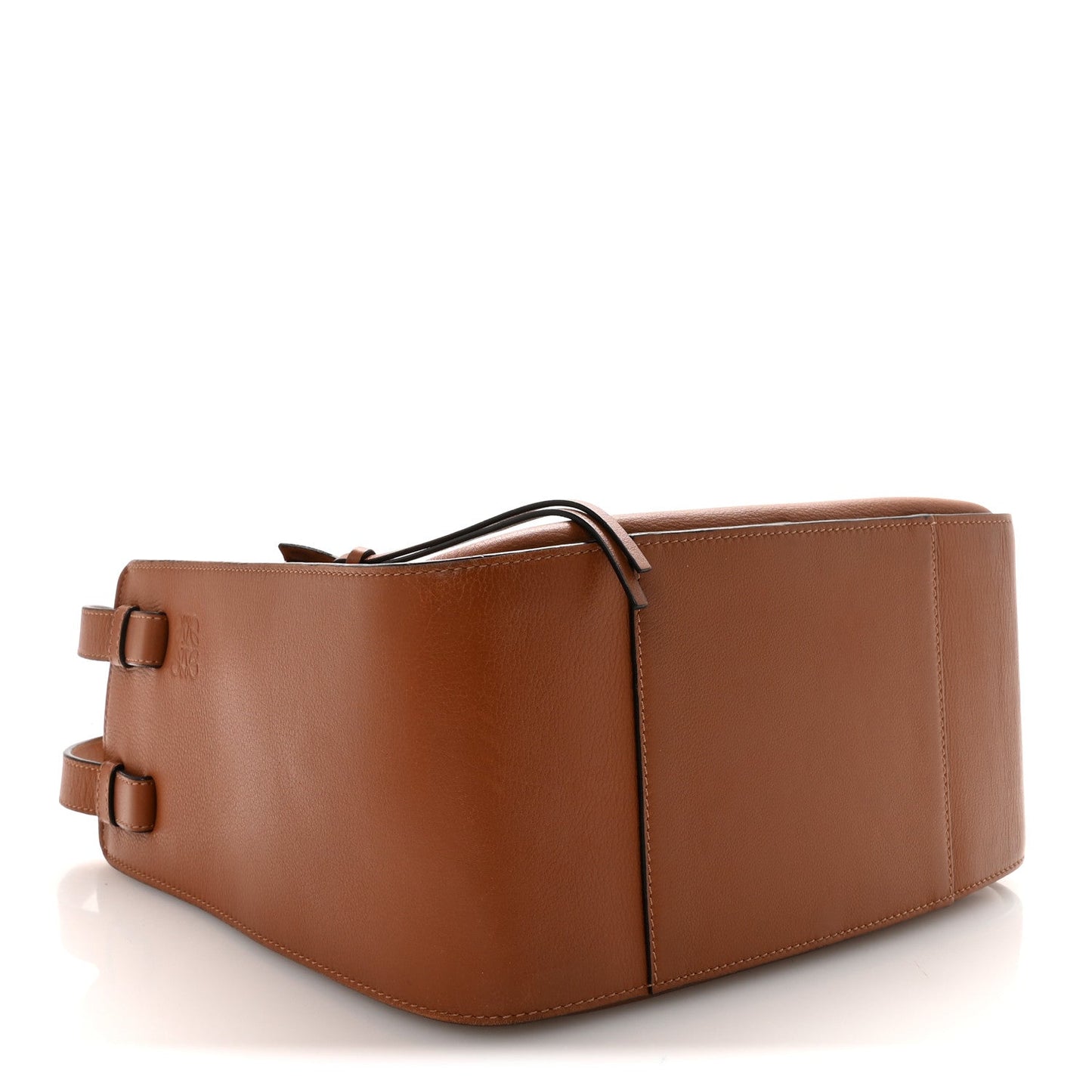 Calfskin Small Hammock Shoulder Bag Tan