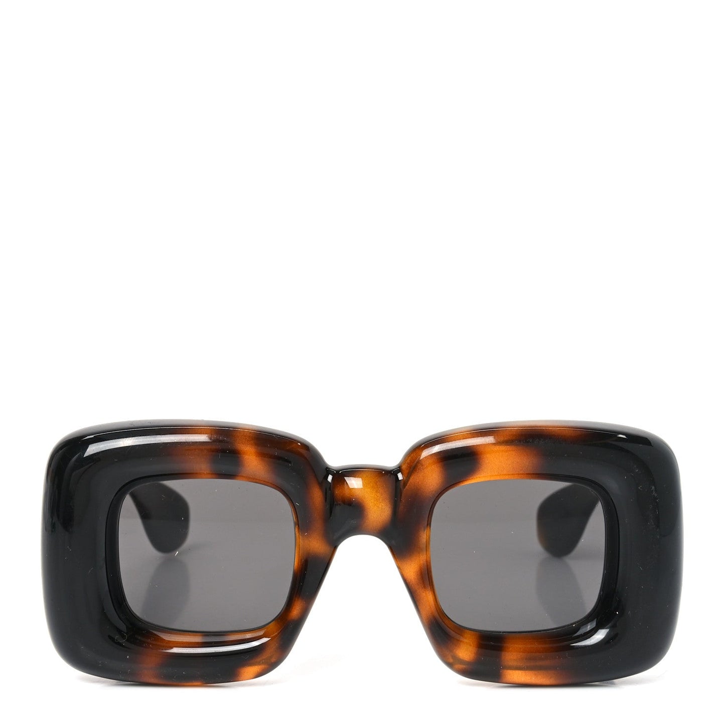 Acetate Inflated LW400981 Square Sunglasses Tortoise