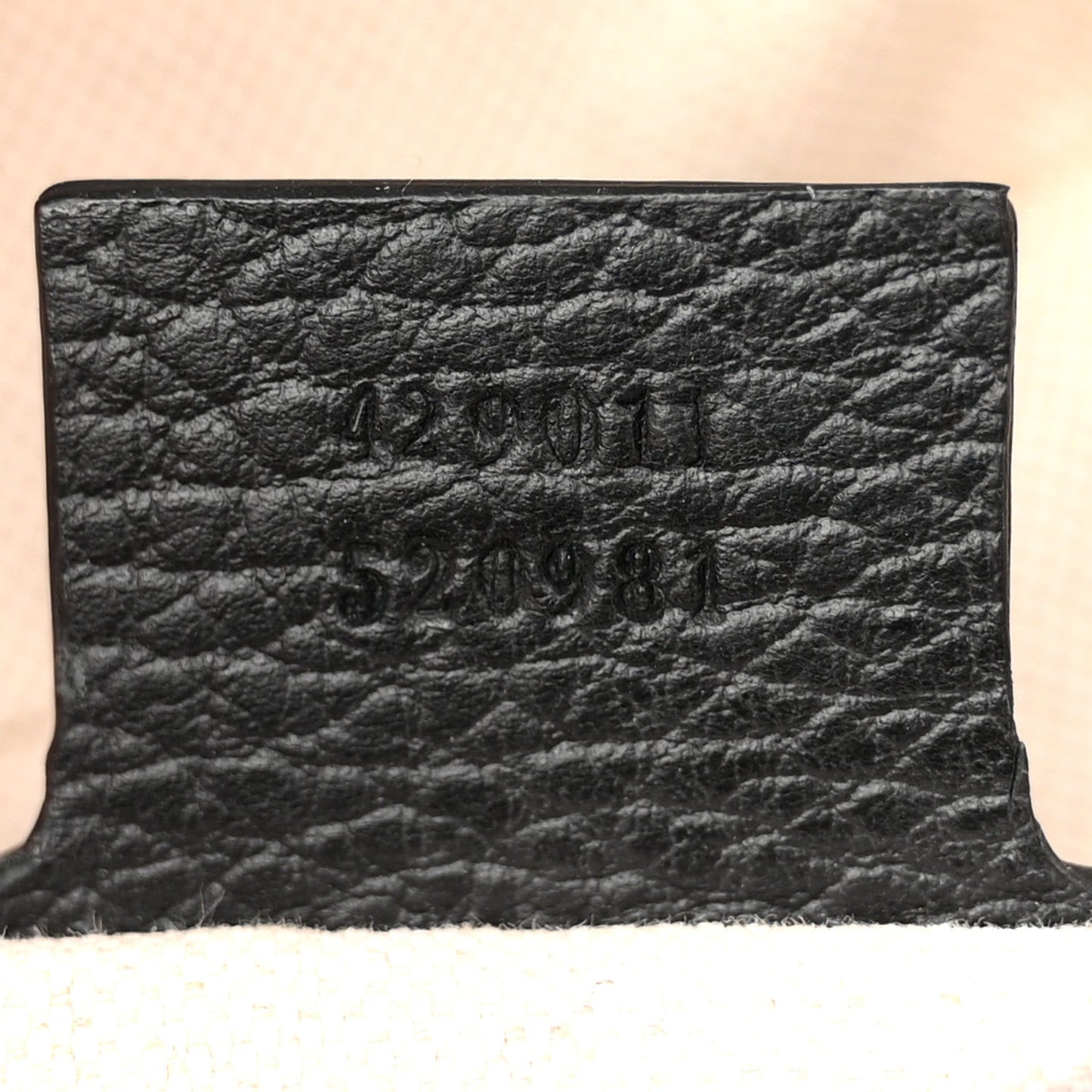 Dollar Calfskin GG Marmont Briefcase Black