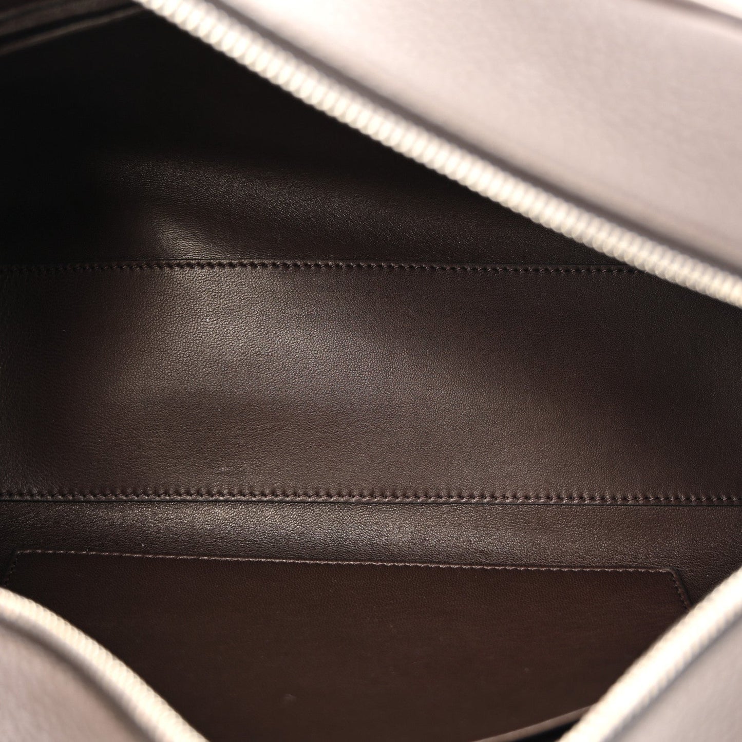 Grained Calfskin EW India Deep Brown