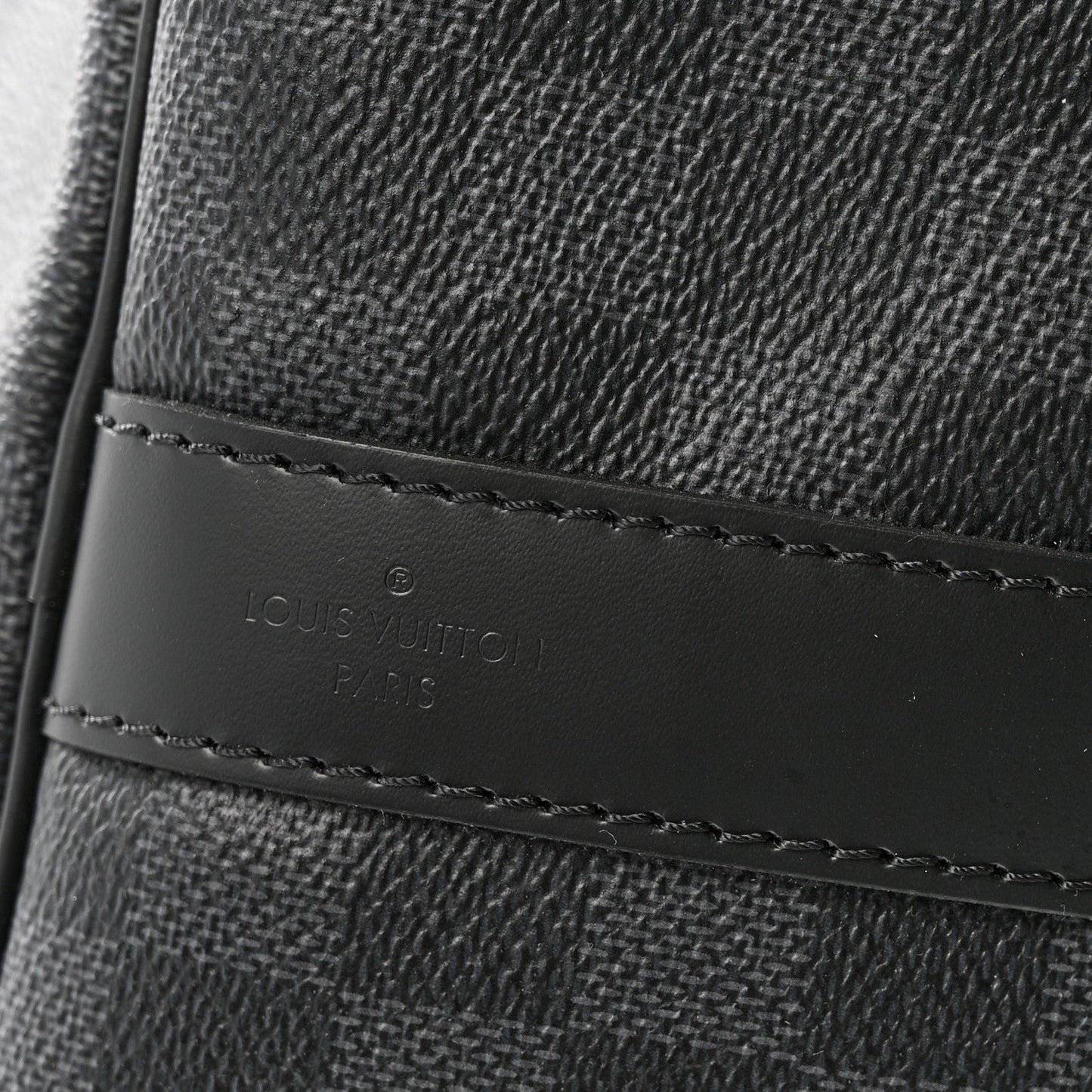 Damier Graphite Keepall Bandouliere 55