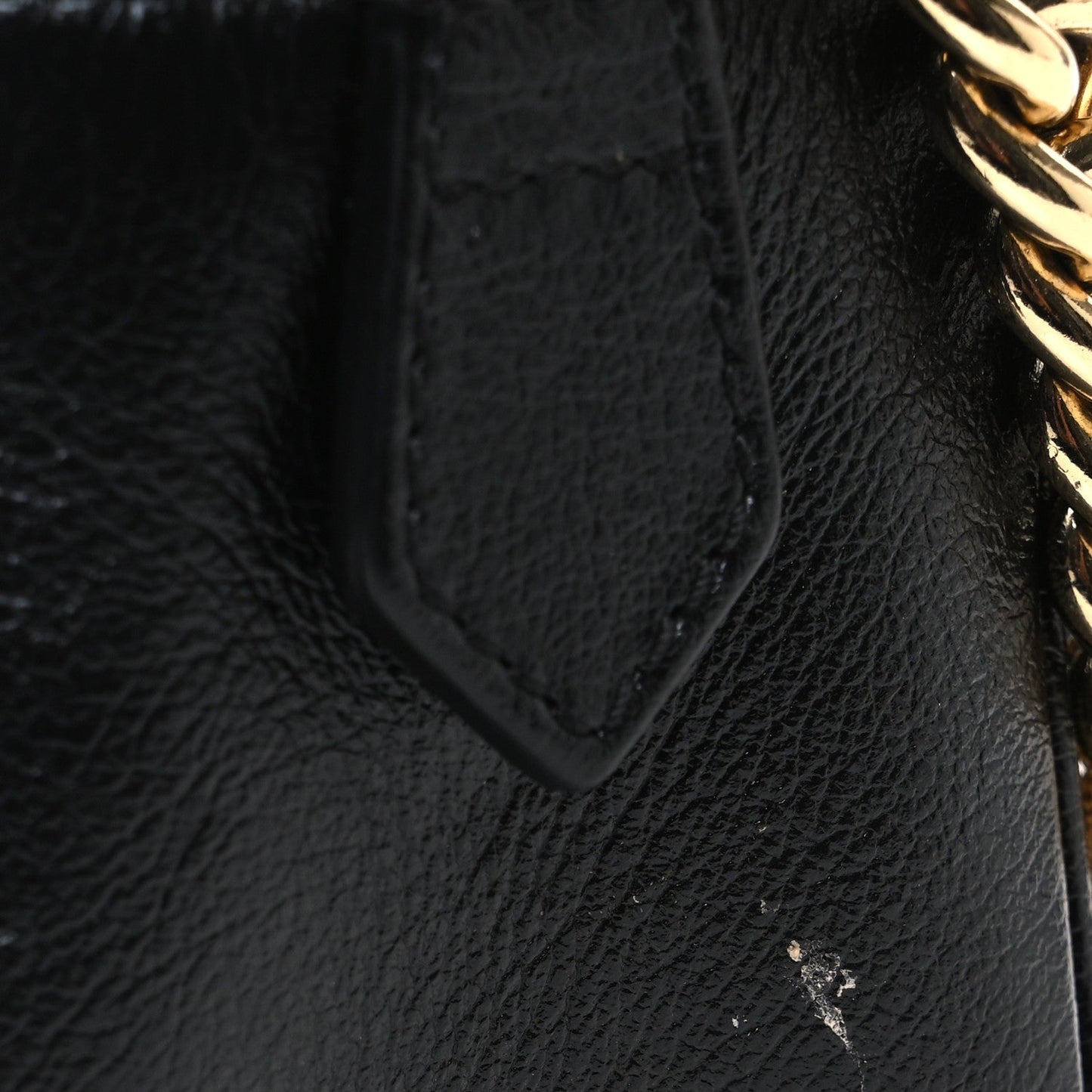 Monogram Matelasse Diagonal Small GG Marmont Chain Shoulder Bag Beige Black