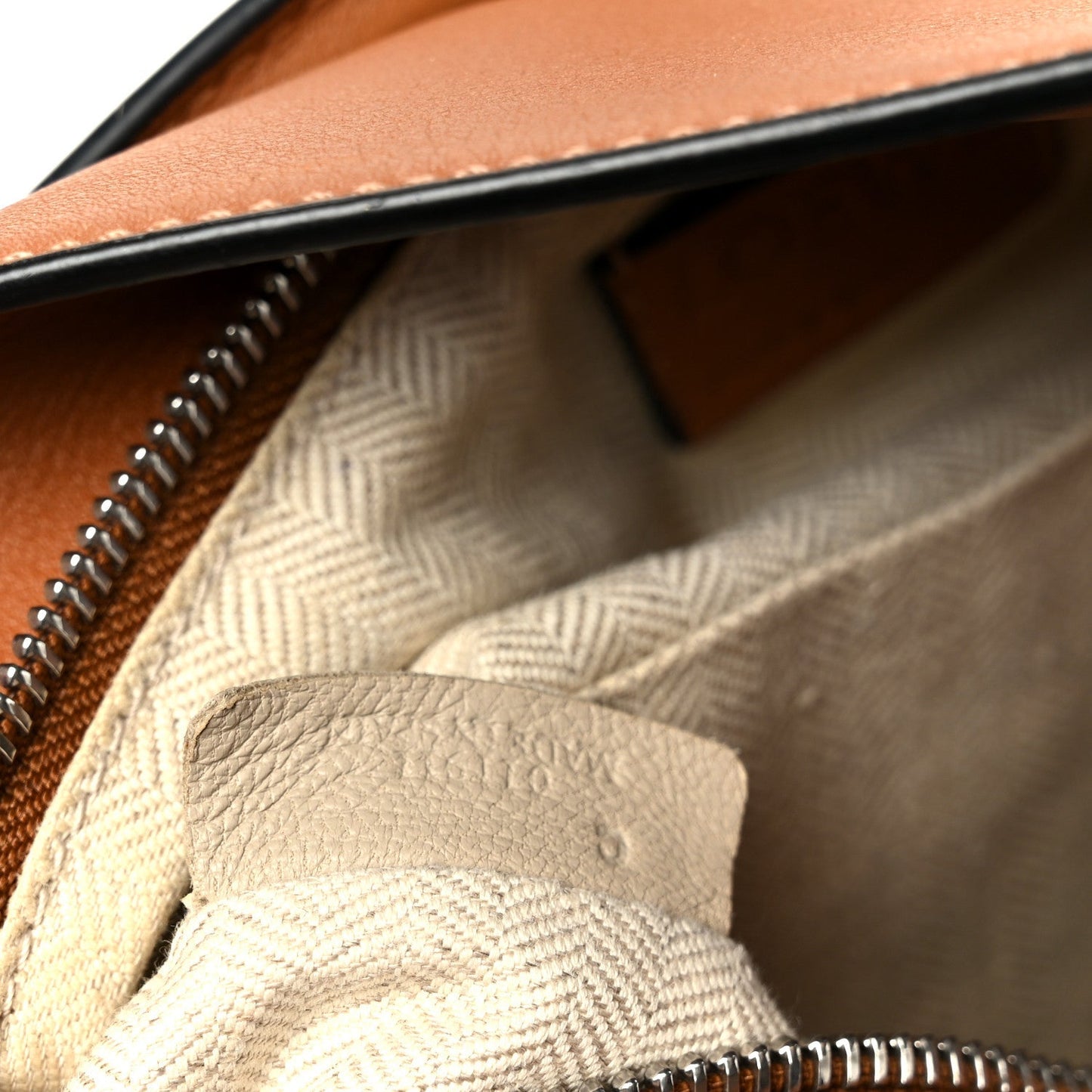 Calfskin Small Puzzle Bag Tan