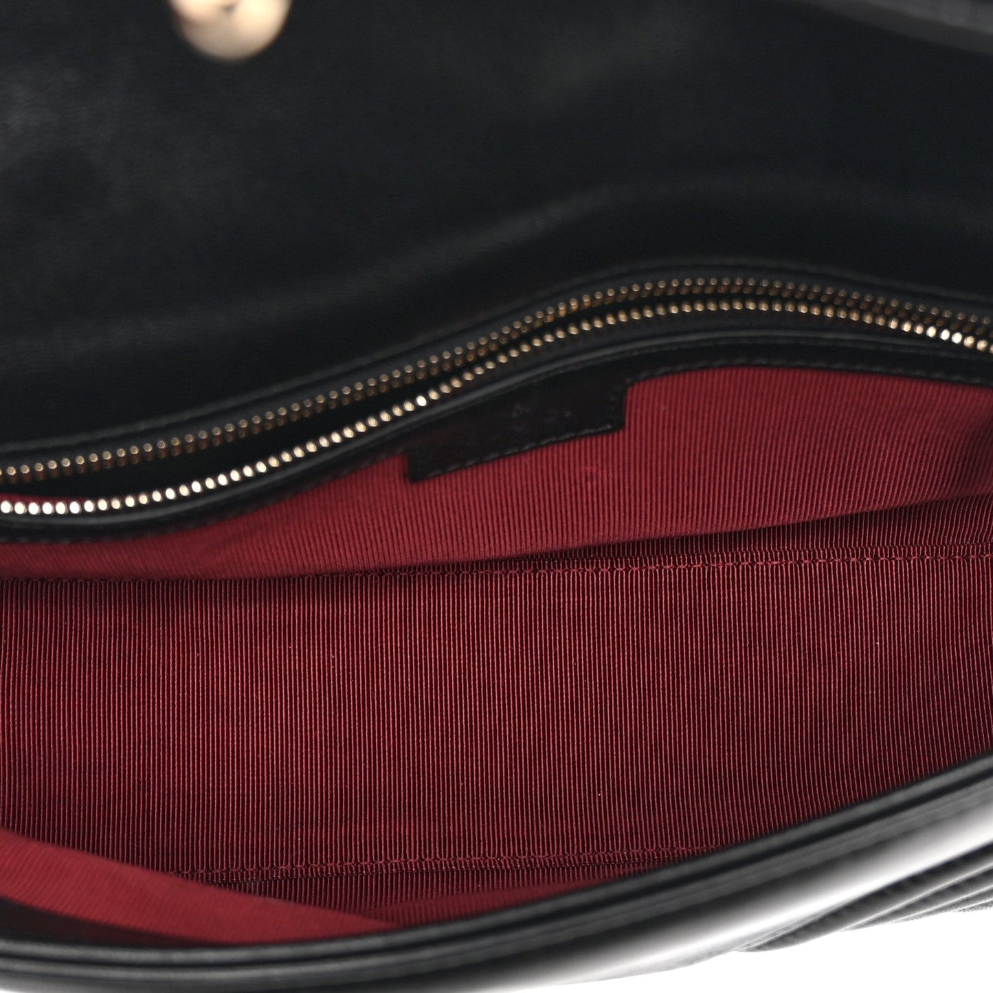 Lambskin Matelasse Medium GG Marmont Shoulder Bag Black