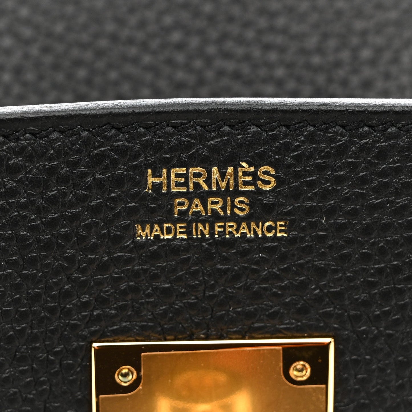 Togo Birkin 30 Black