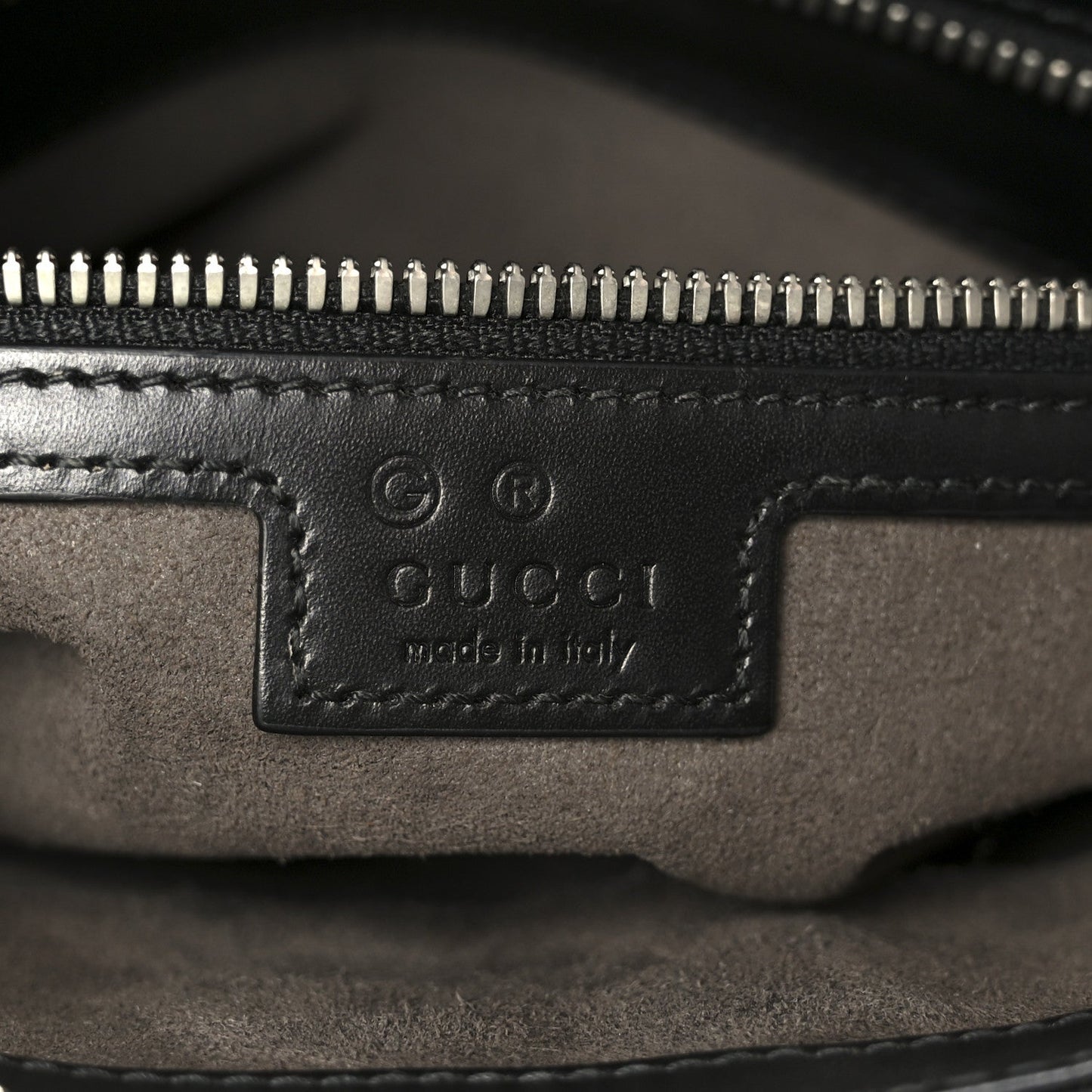Guccissima Signature Small Messenger Bag Black